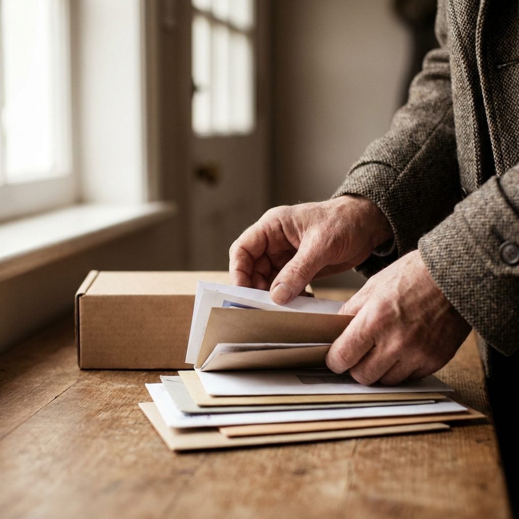 You Check the Mail or Packages First