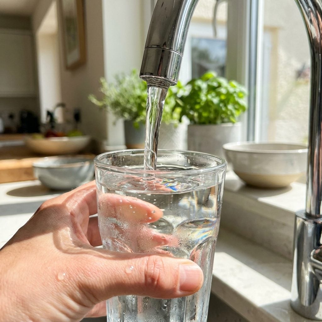 You Pour Yourself a Glass of Water