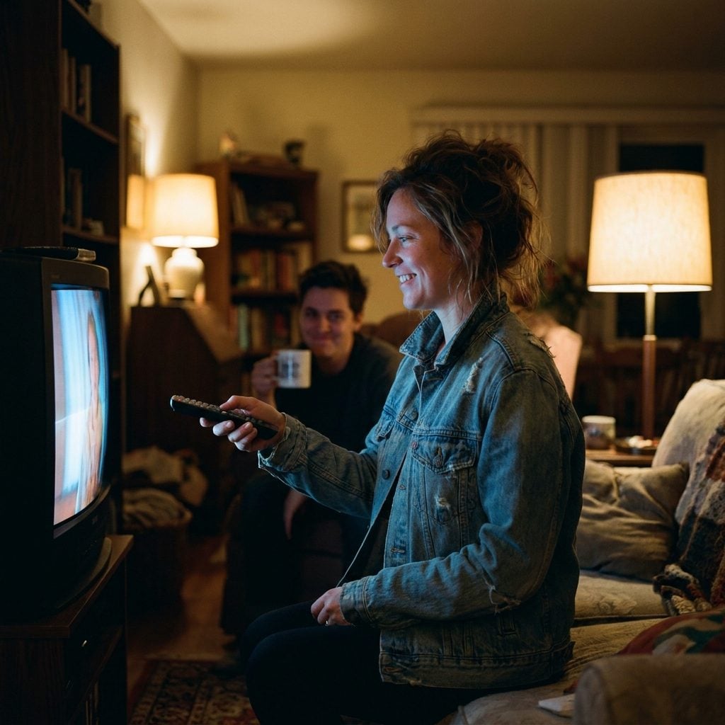 You Turn On the TV Right Away