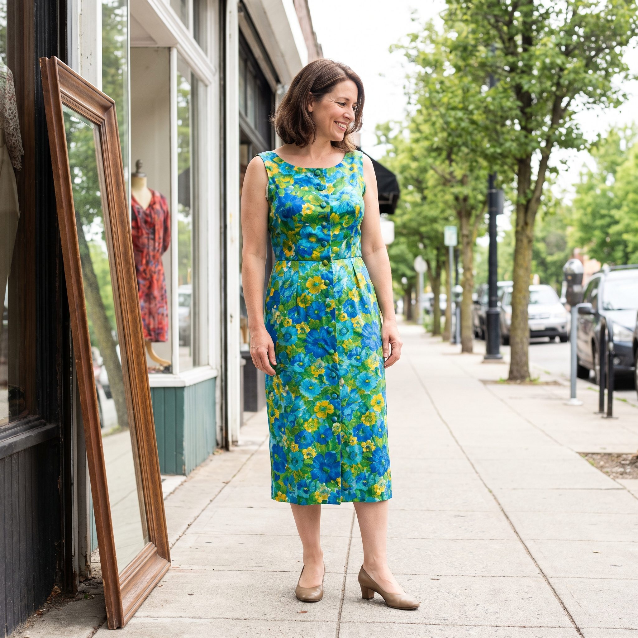 The Vintage Dress That Almost Fits