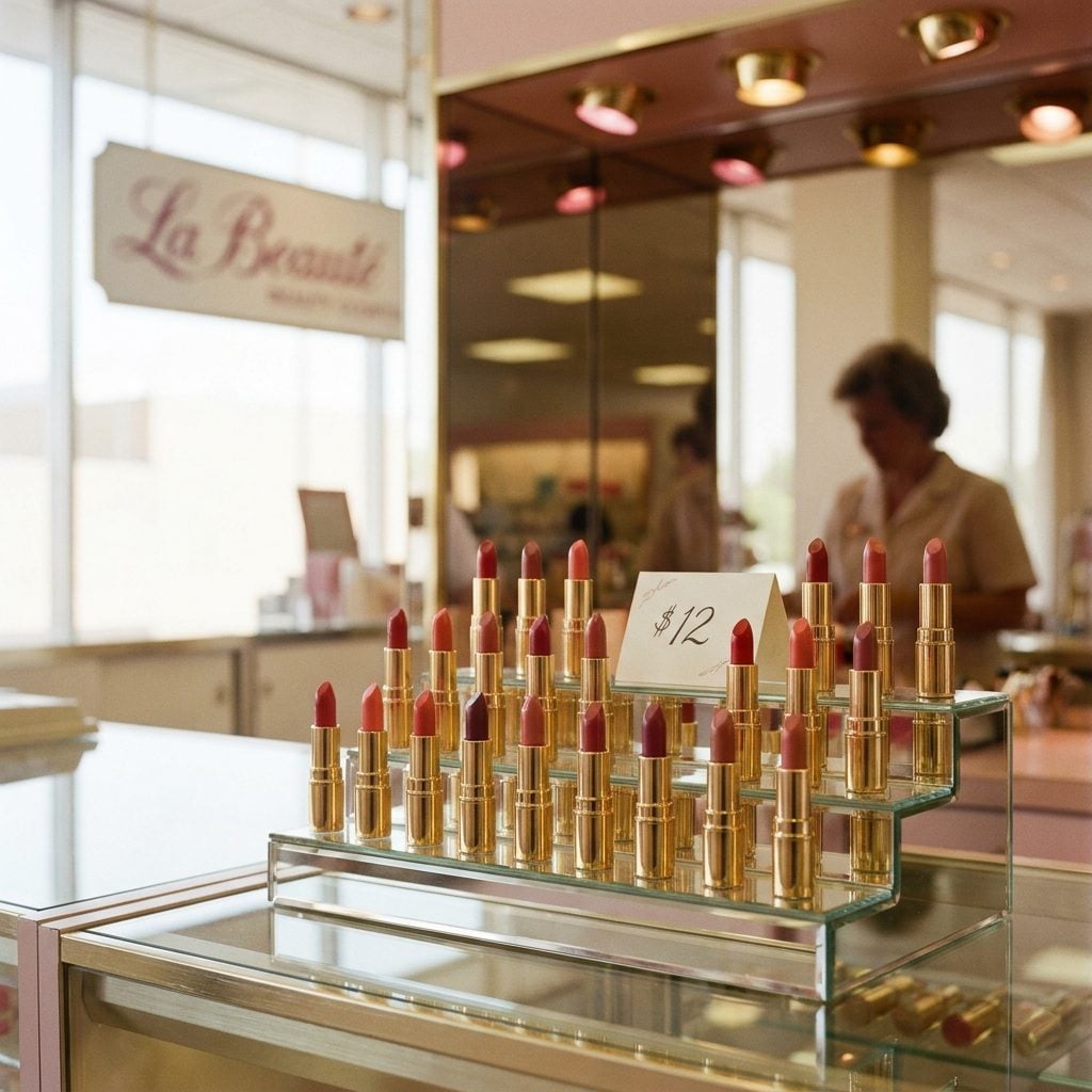 The $12 Tube of Revlon Lipstick in Corporate Red