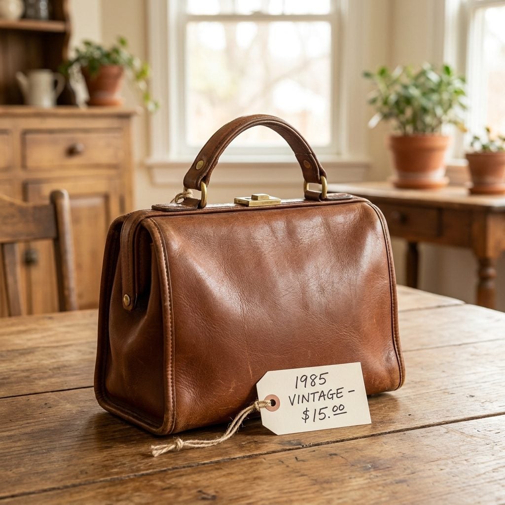 The $13.50 Basic Leather Handbag