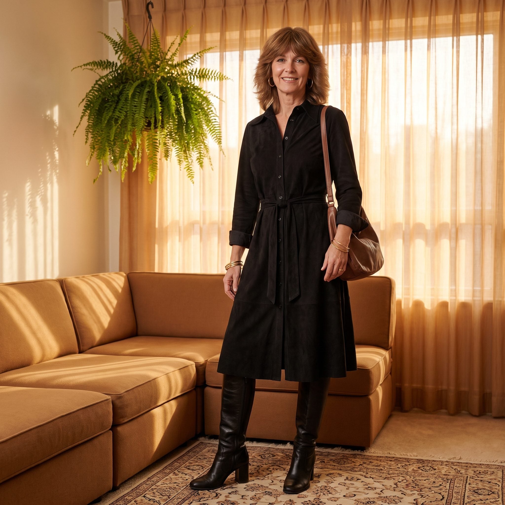 The 1972 Ultrasuede Shirtdress That Made Luxury Loosen Its Collar