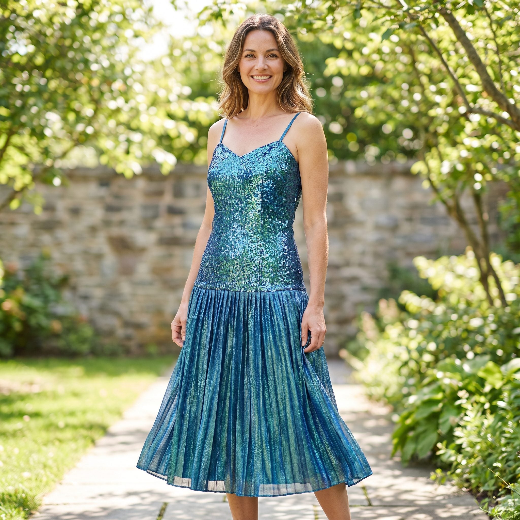 1982: The Drop-Waist Party Dress