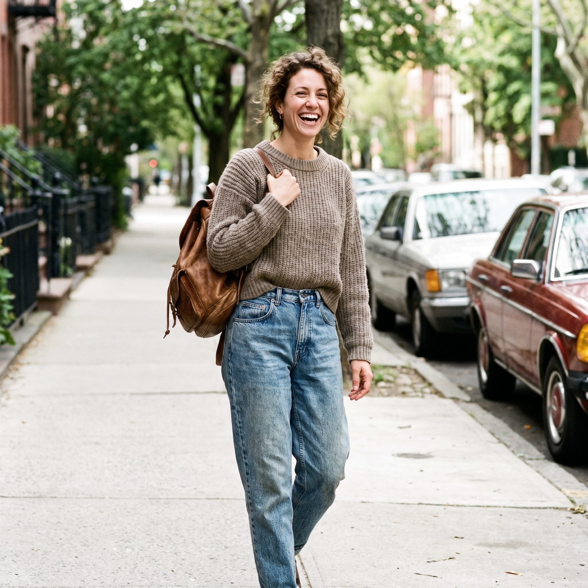 1990: High-Rise Relaxed Jeans Before the Mom-Jean Comeback
