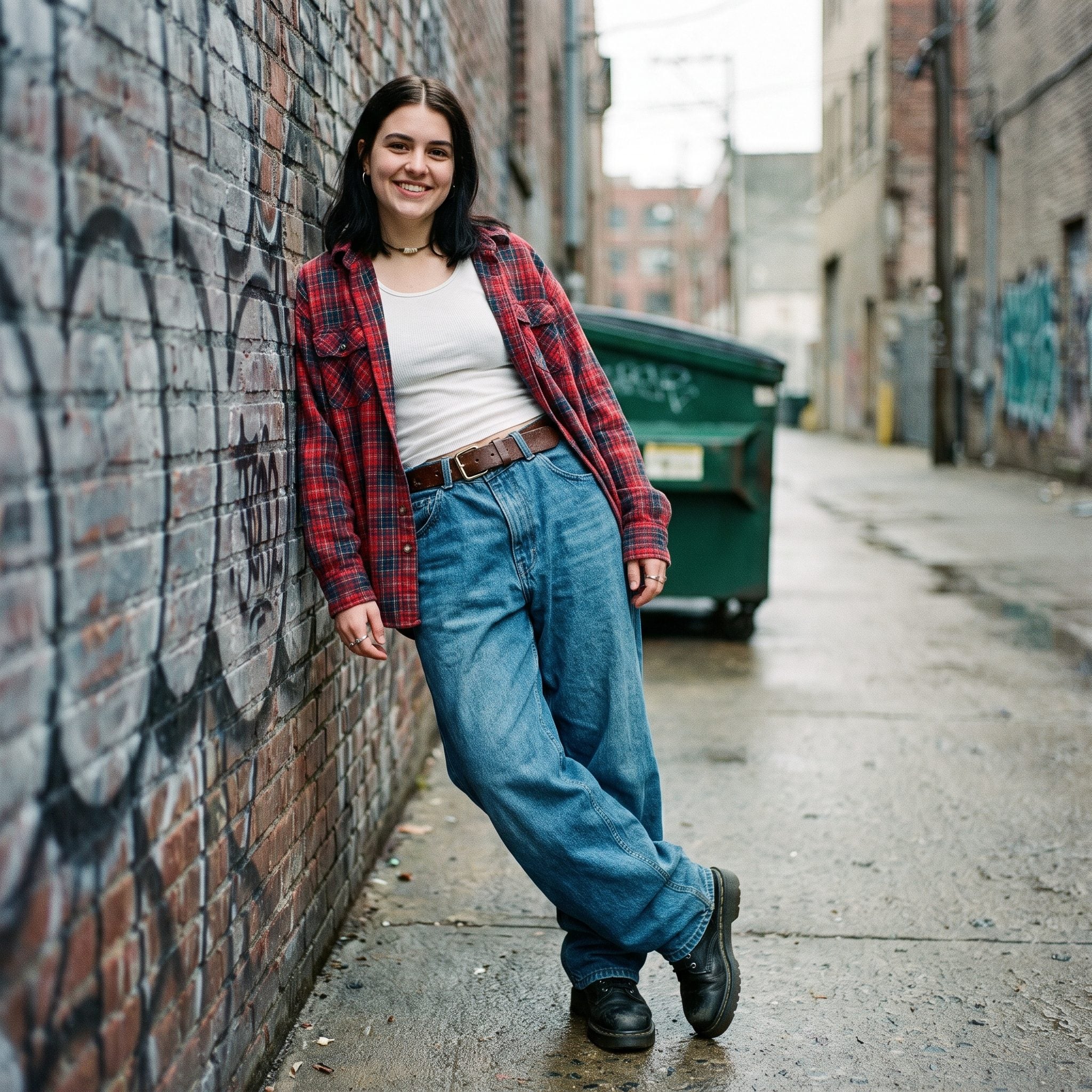 The 1993 Baggy Wide-Leg Jeans You Wore Slung Low Over a Flannel