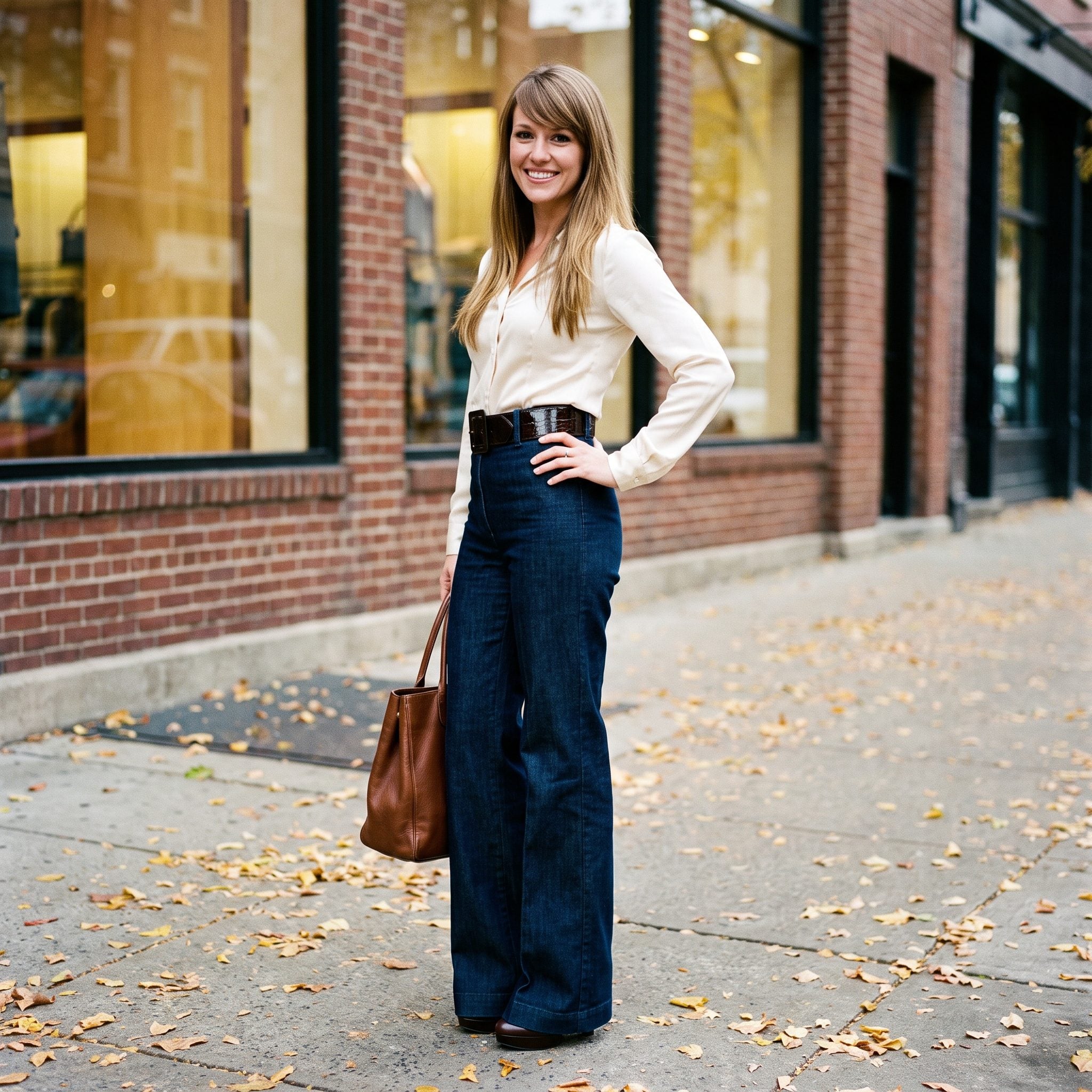 The 2008 Wide-Leg Trouser Jean That Swallowed Your Heels Whole