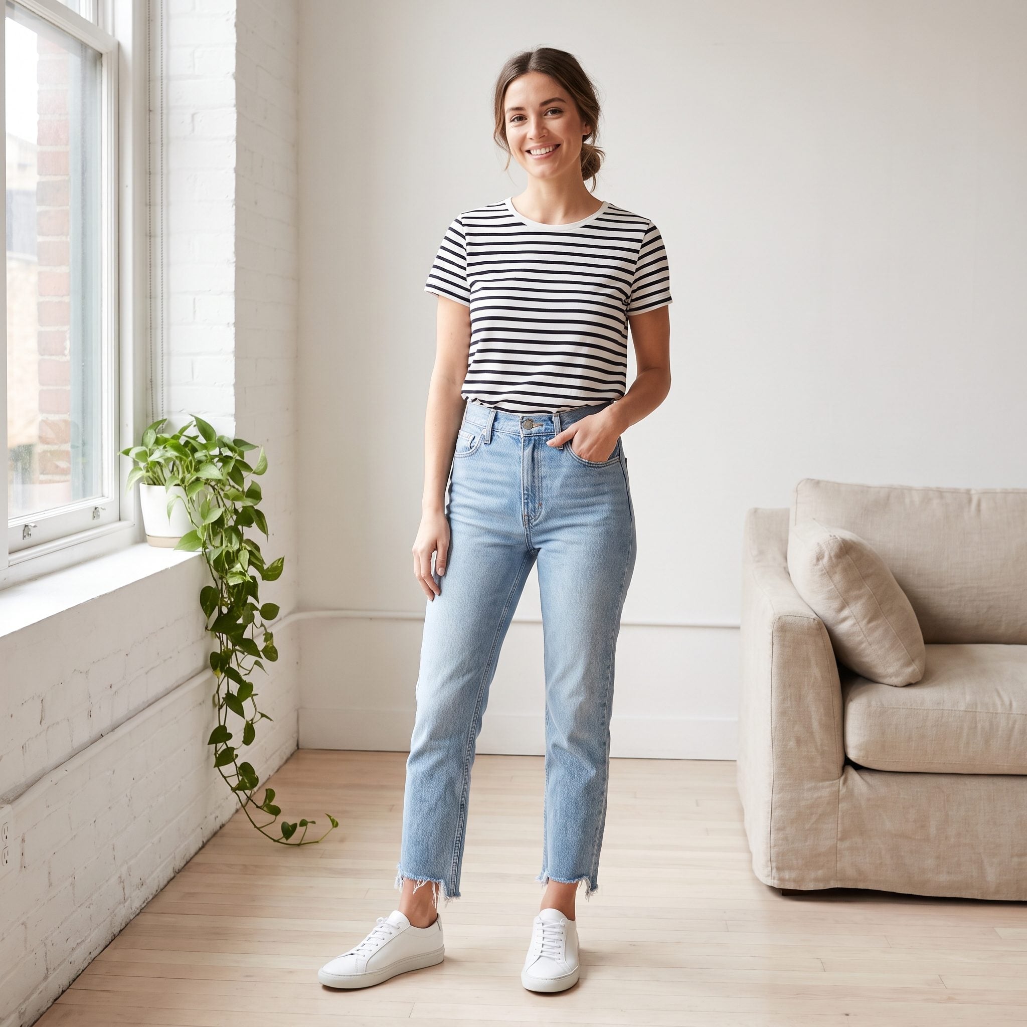 2017 and the Frayed-Hem Straight Legs Everyone Cut Themselves