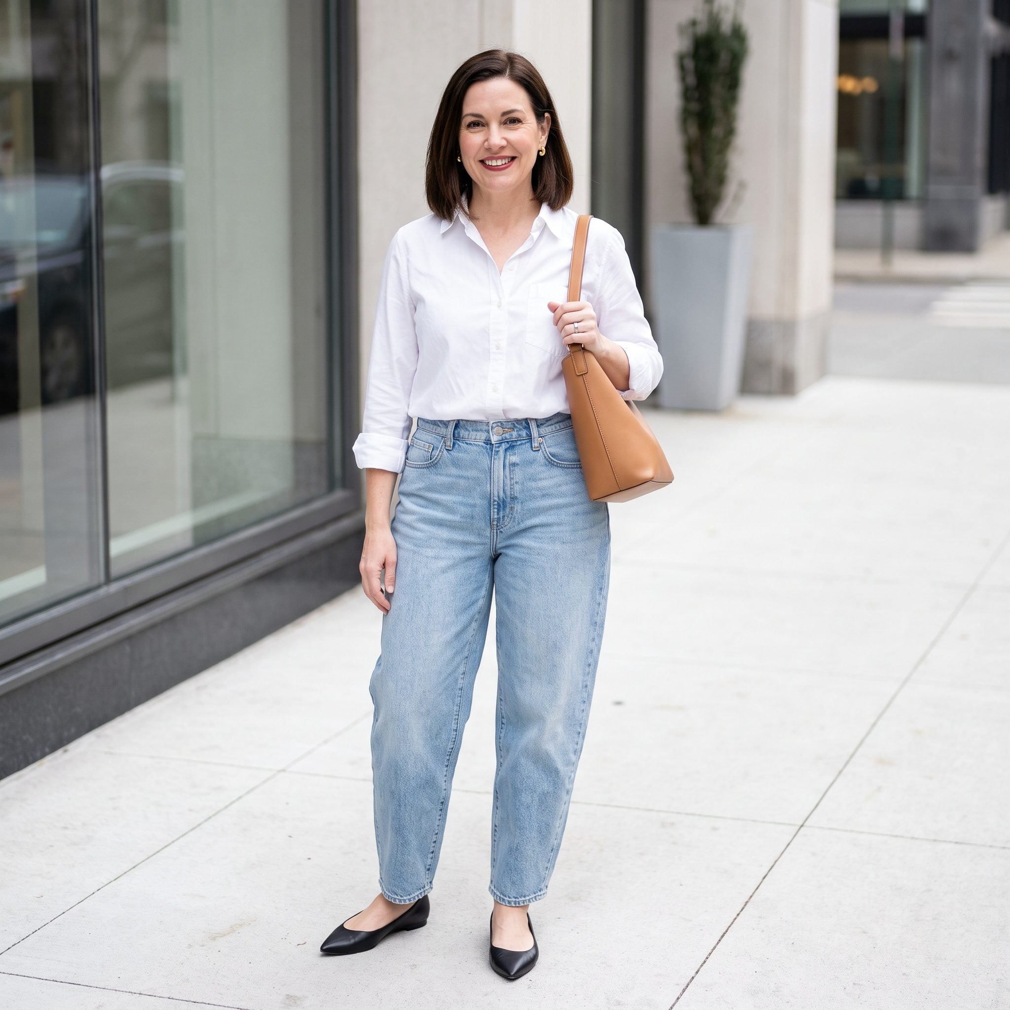 The 2023 Barrel-Leg Jeans That Divided Every Group Chat