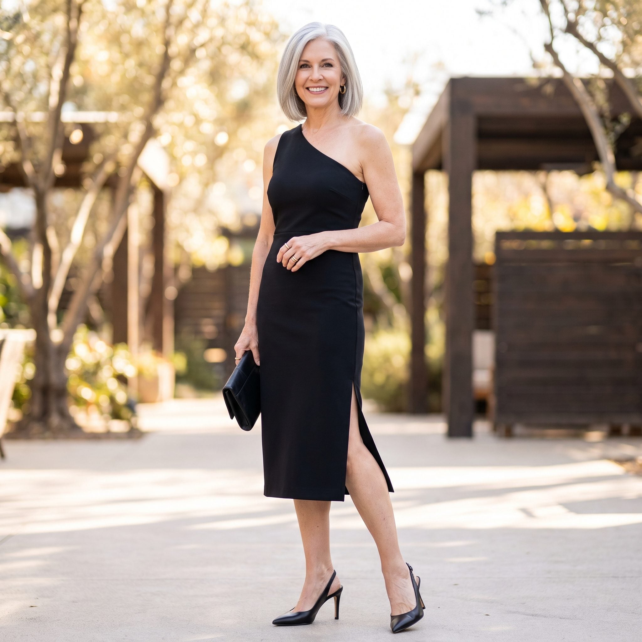 The 2024 One-Shoulder Version That Lets Asymmetry Do the Talking