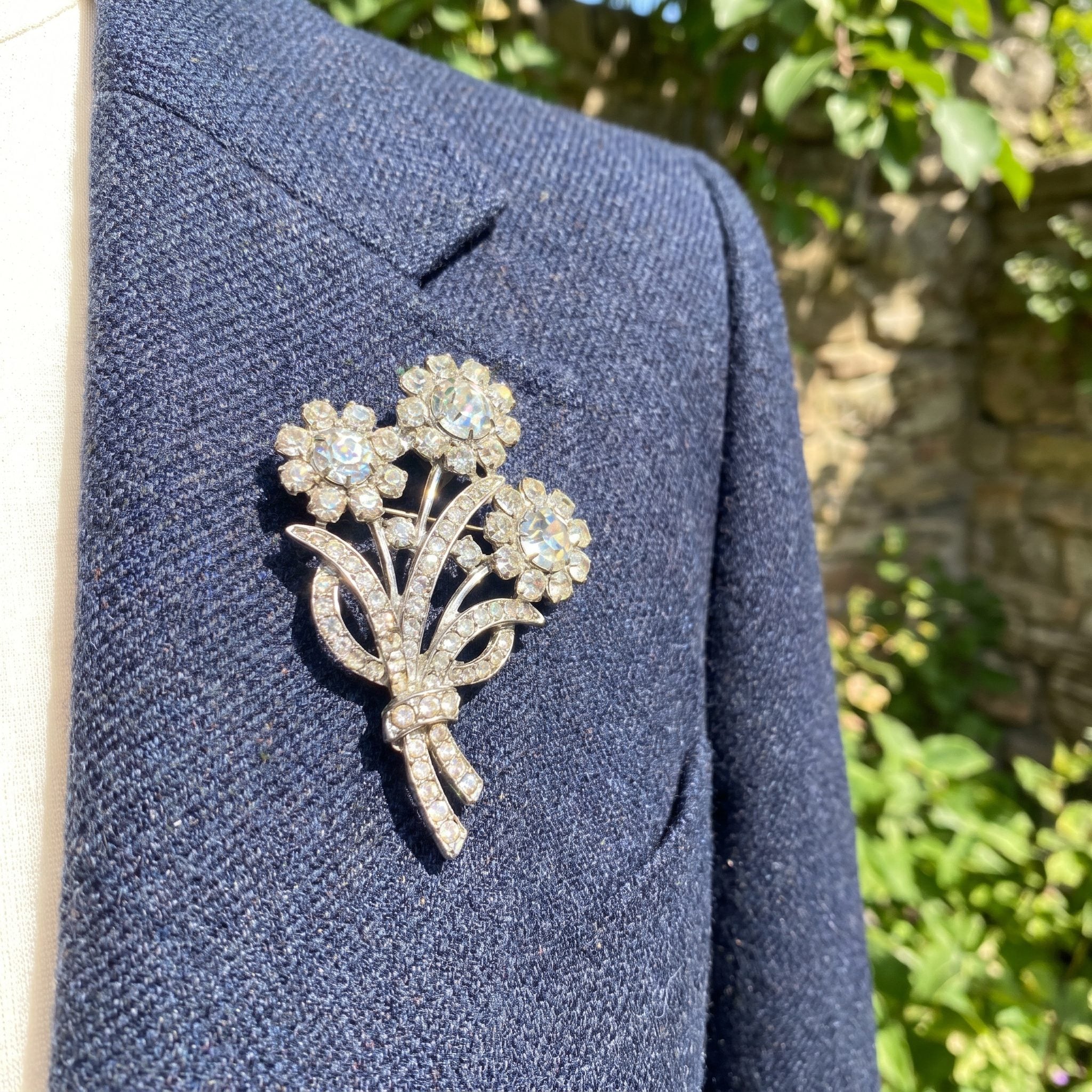 31. The Statement Brooch, Pinned to the Blazer Lapel