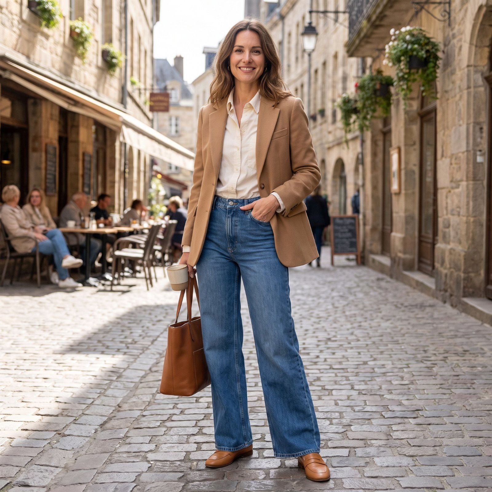 34 Wide-Leg Jean Decisions That Make Them Look Better and Feel More Comfortable