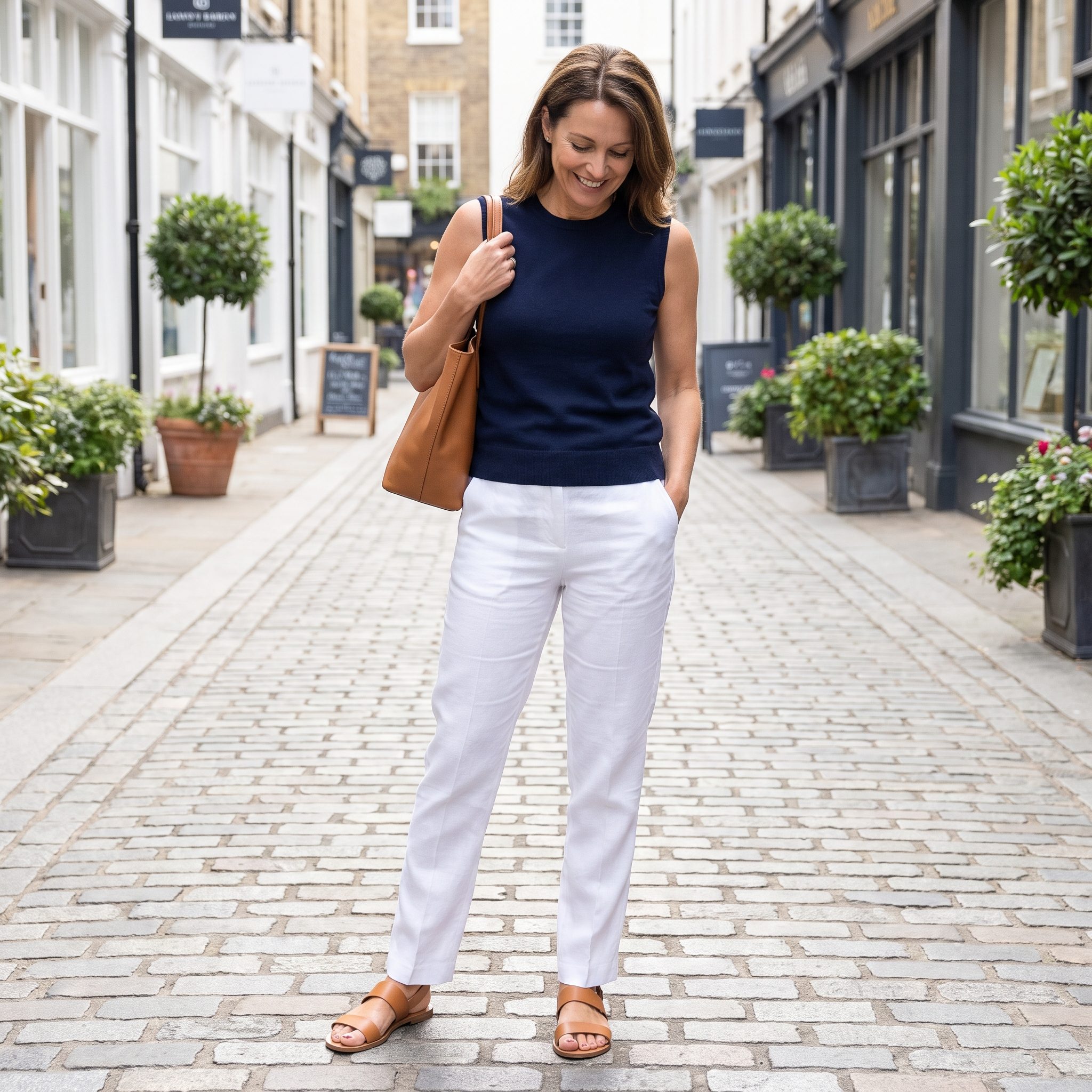The White Trousers That Turn Transparent in Daylight