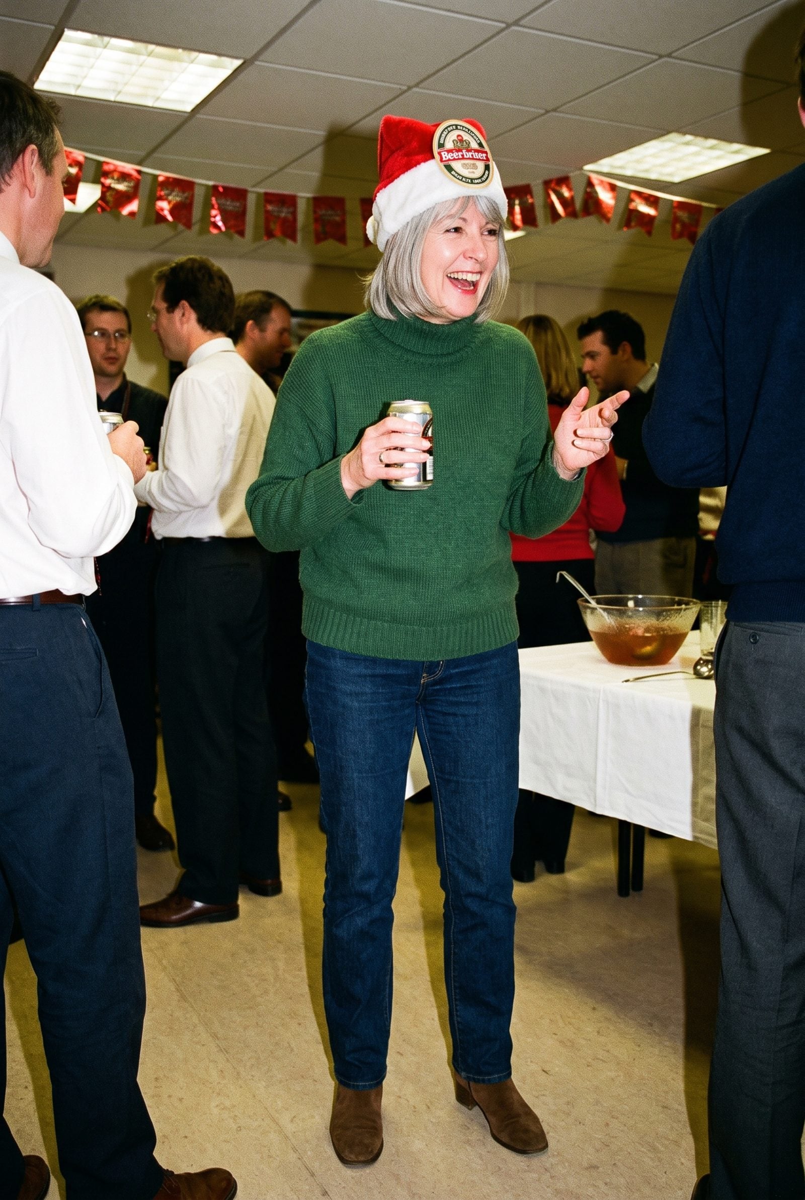 The Beer-Logo Santa Hat