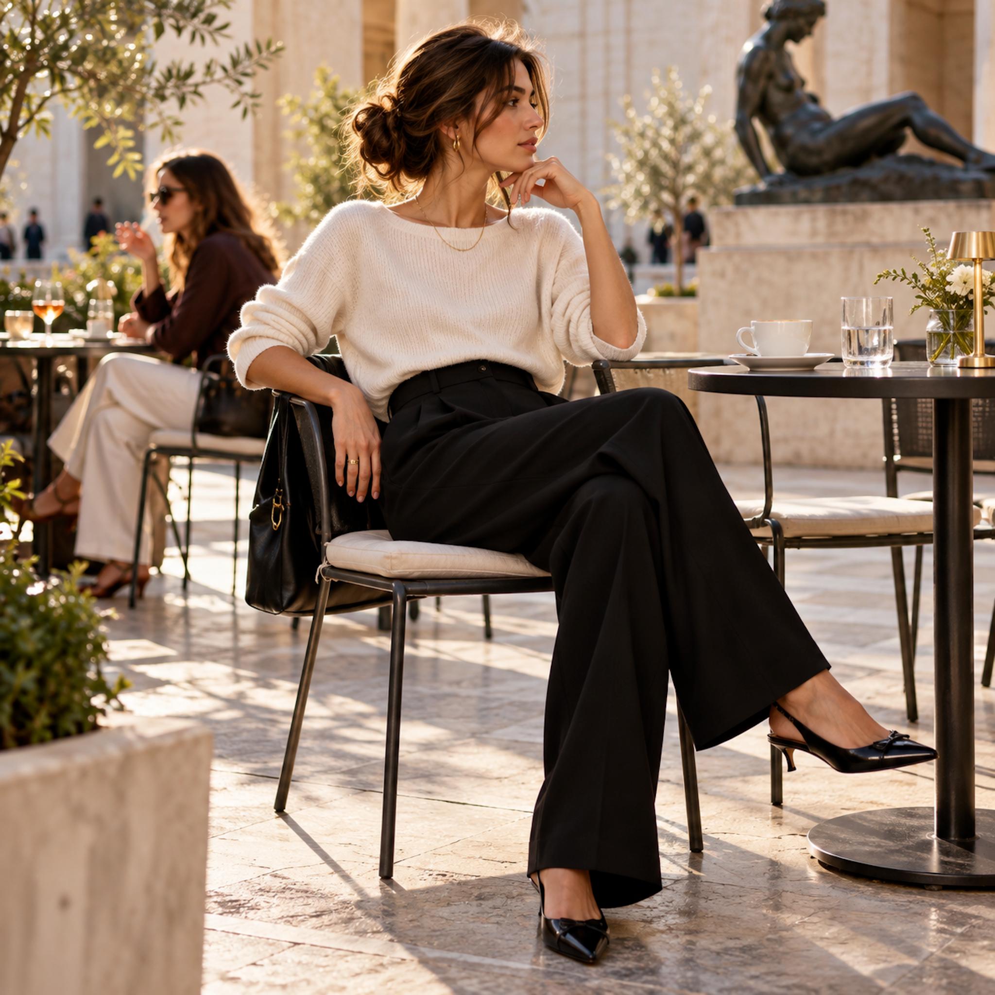 Black Tailored Trousers That Don't Look Like Office Uniform