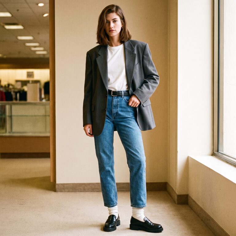 The Boyfriend Blazer Ruled the 1990s. Here’s What Happens When You Style It for Now — 34 Before & Afters — Before