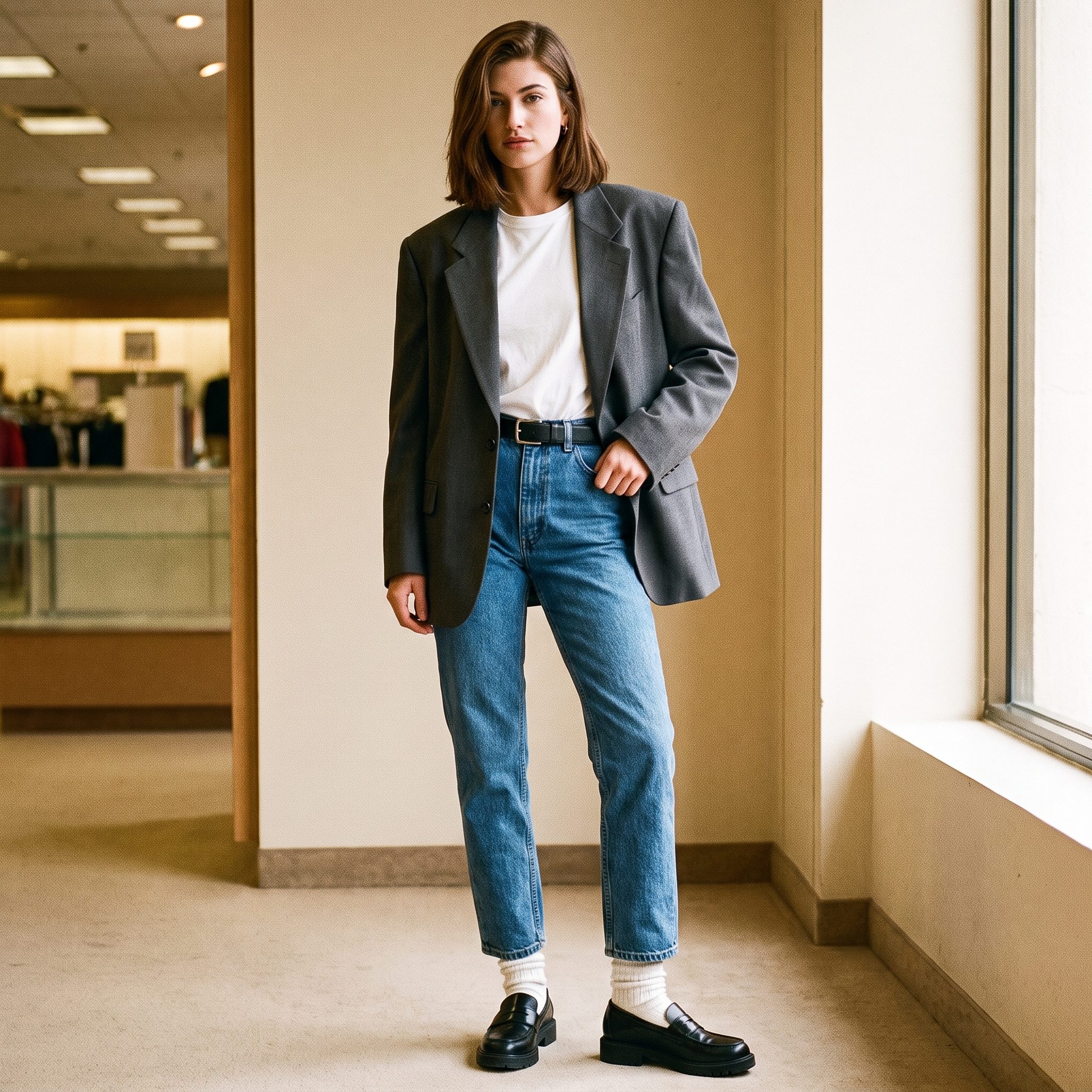 The Boyfriend Blazer Ruled the 1990s. Here’s What Happens When You Style It for Now — 34 Before & Afters - Before