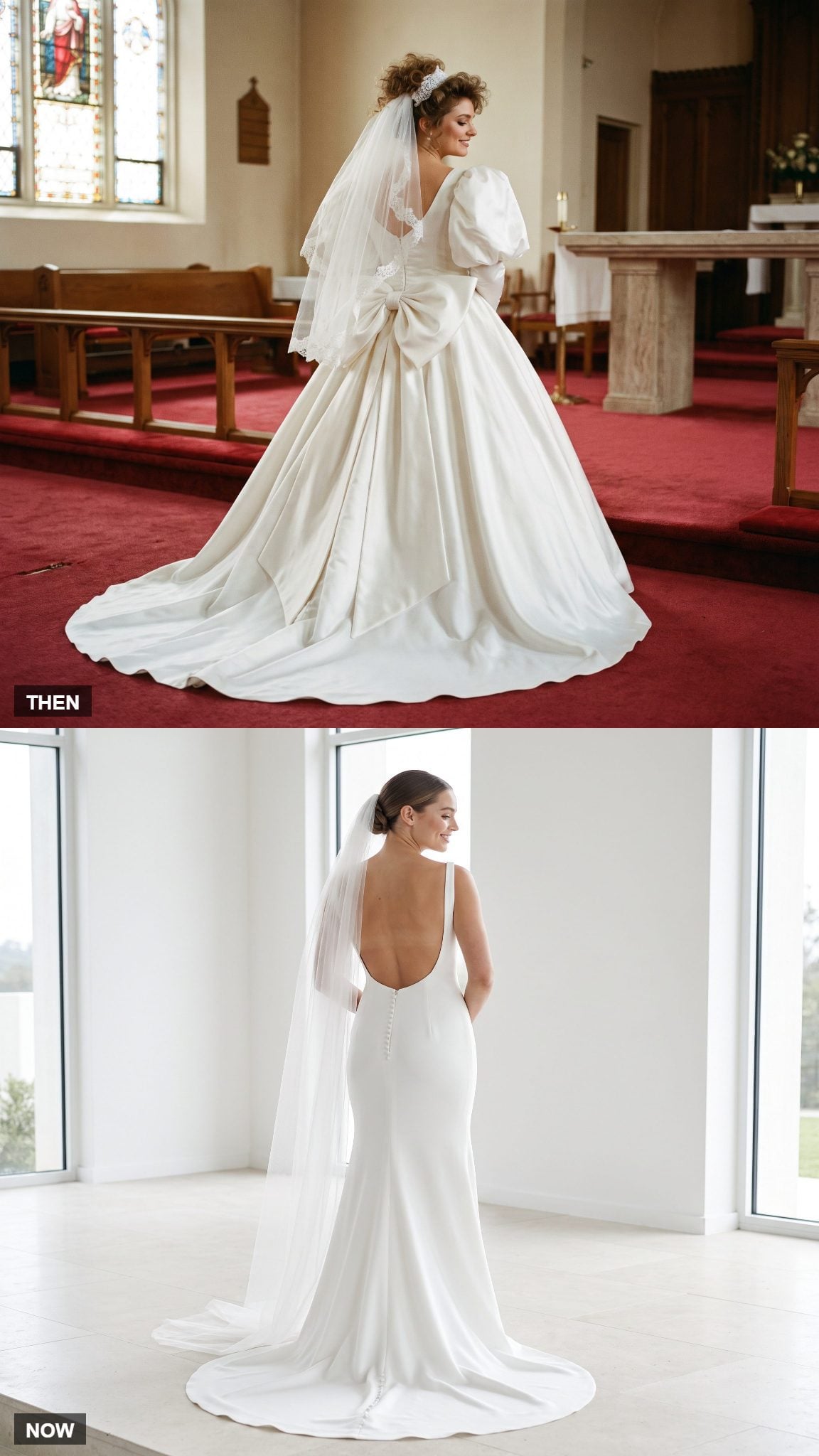 The Cathedral Ball Gown With the Enormous Bow Reinvented Its Back
