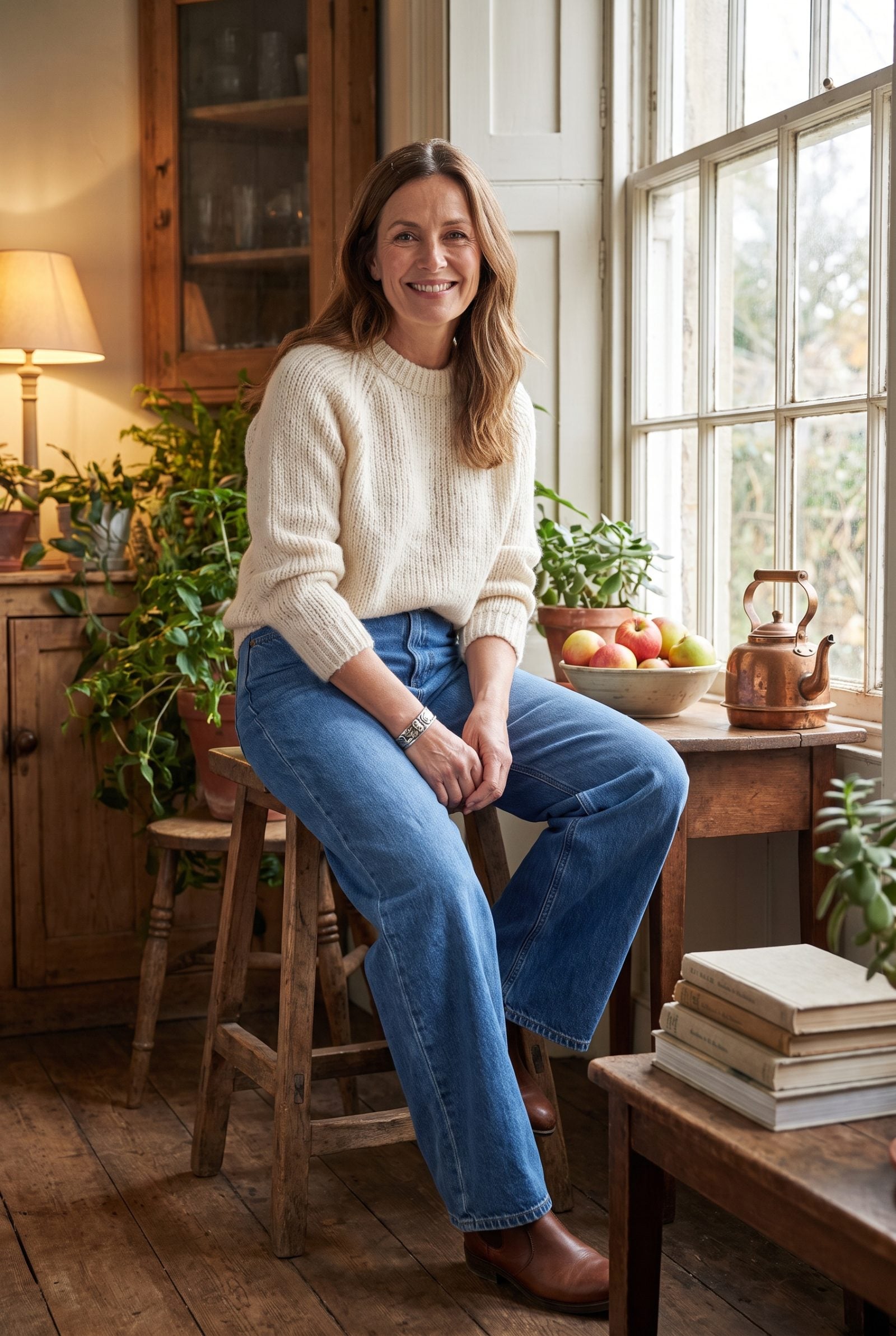 Choose a Mid- or High-Rise Waist That Stays Comfortable When You Sit