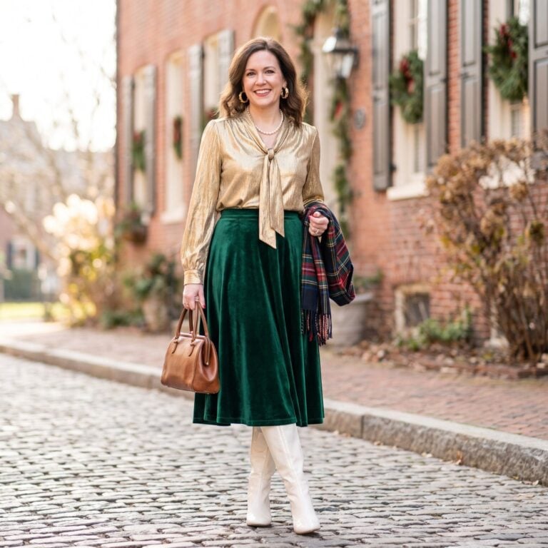 The Christmas Party Outfits Women Wore in 1975 Were Really Something: 40 Before & Afters