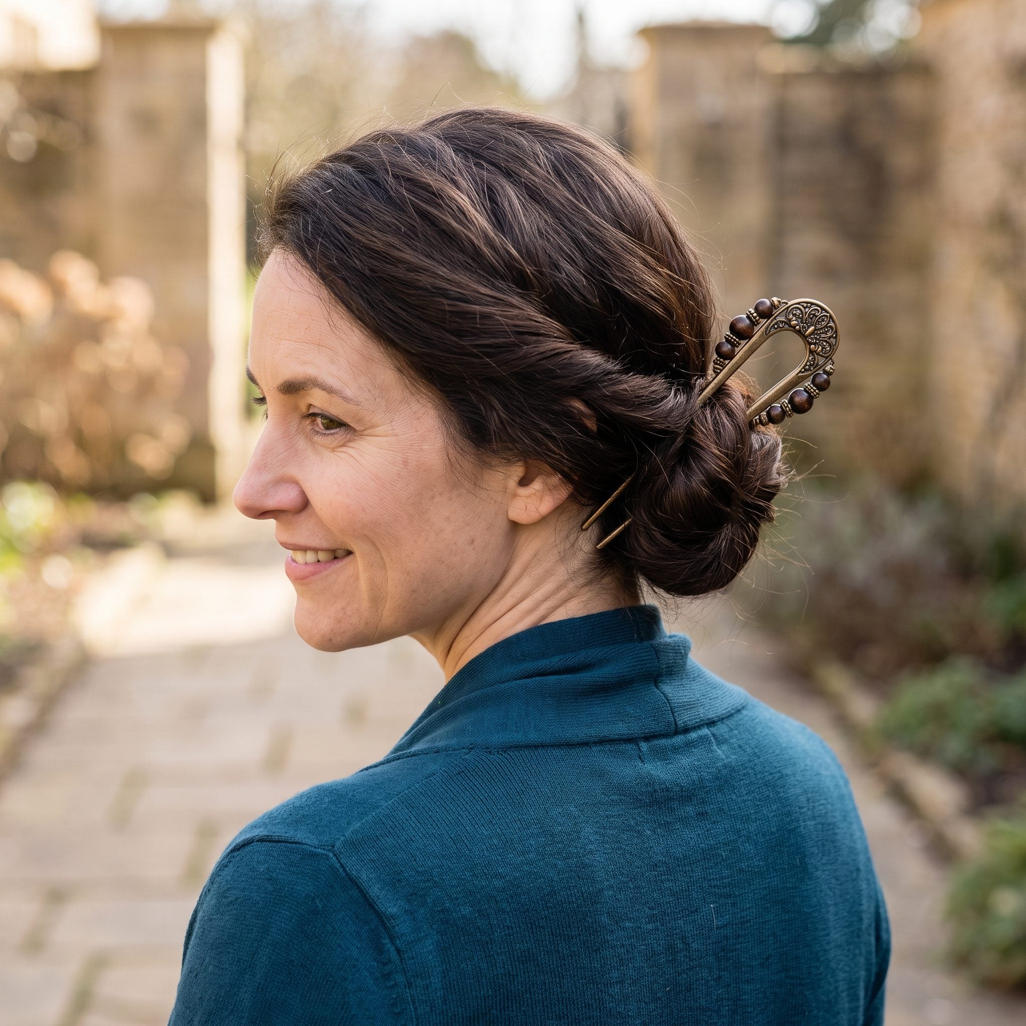 The Chunky Chignon Pin You Never Quite Figured Out
