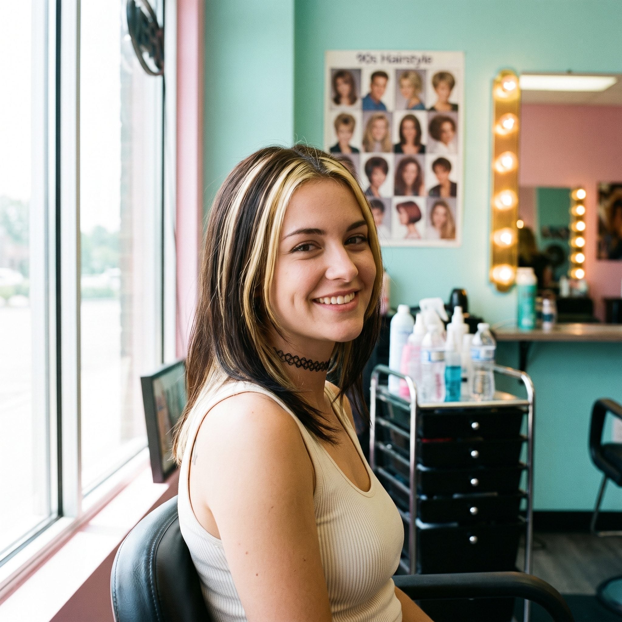 The Chunky Highlights You Got at the Mall Salon With Foils
