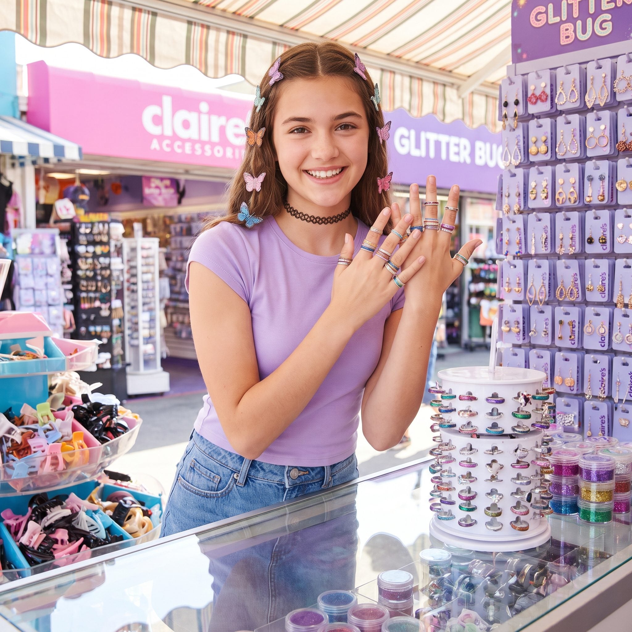 The Claire's Tray of Cheap Rings You Bought Six of at Once