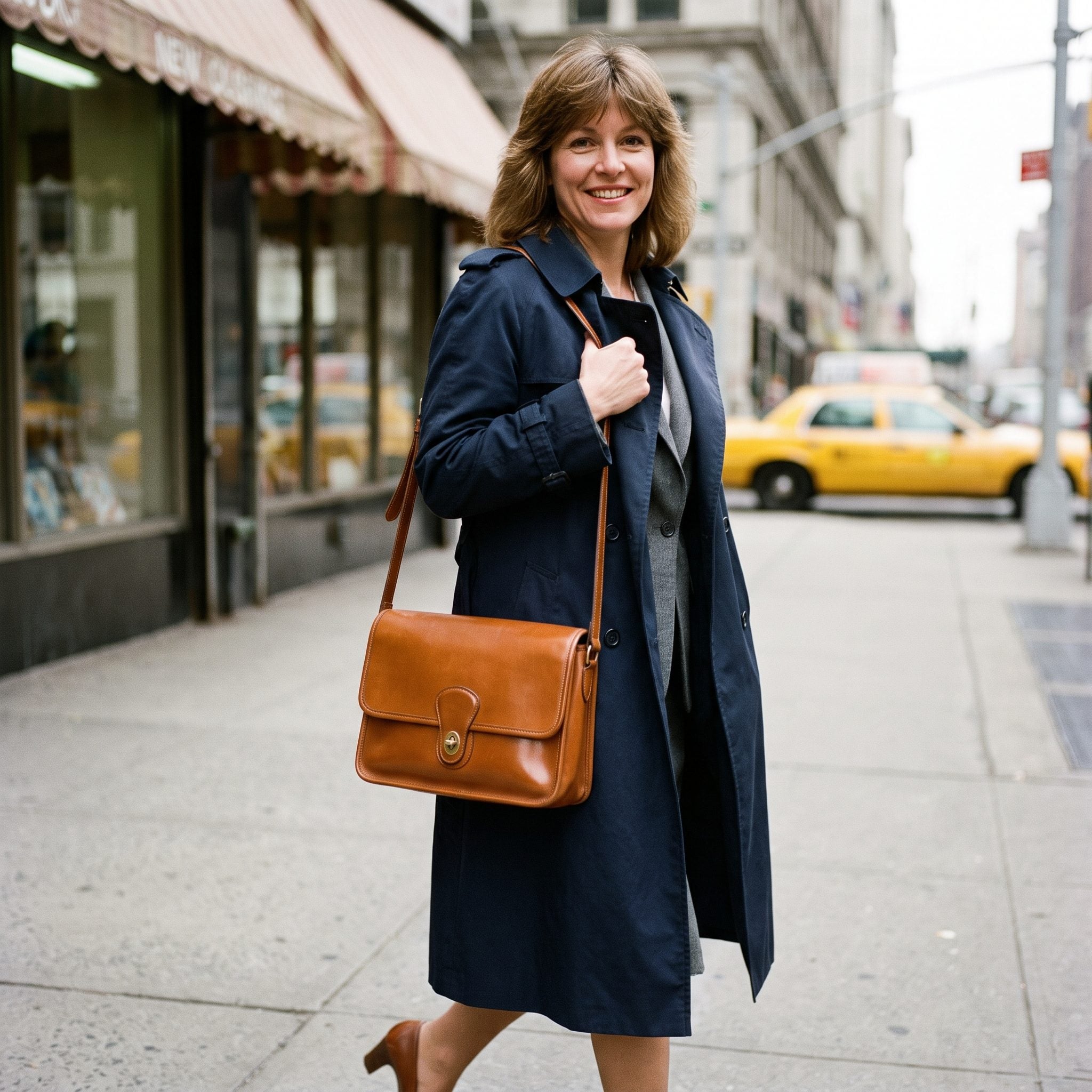 The Coach Bag That Made Practical Leather Feel Like a Promotion