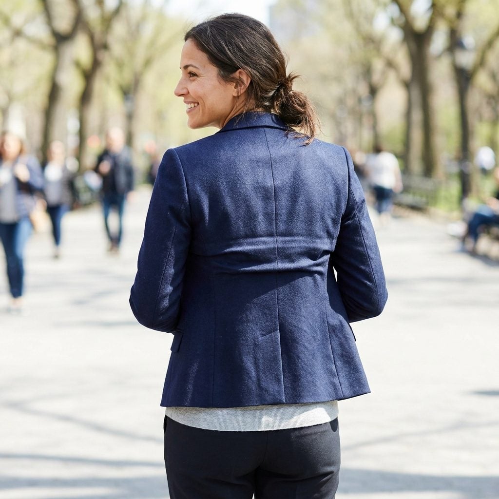 A Collar That Buckles Into Horizontal Folds