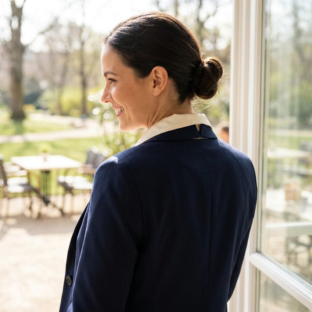 A Collar That Floats Away From the Neck