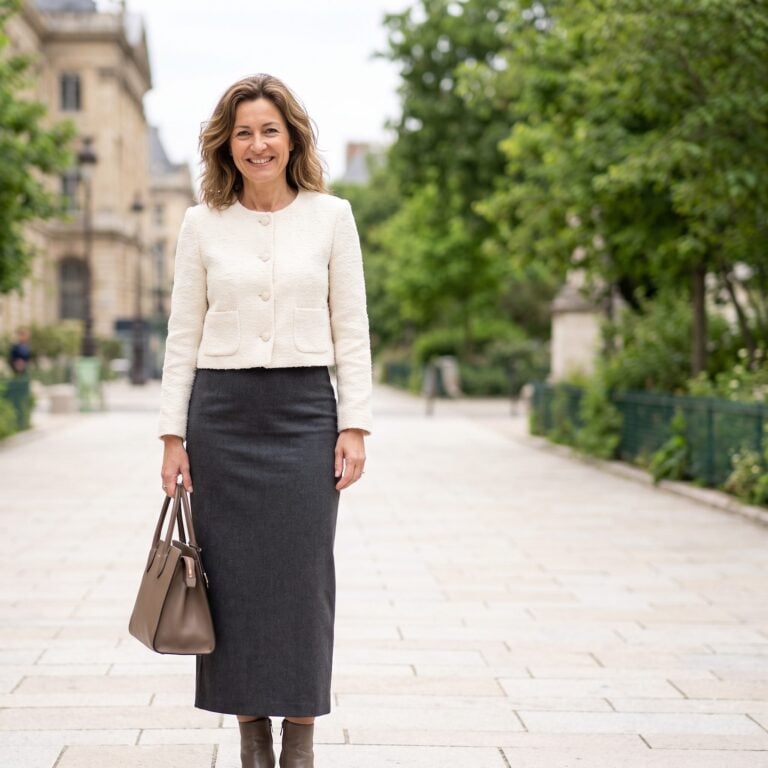 38 Ways to Make a Midi Skirt Look Modern After 45