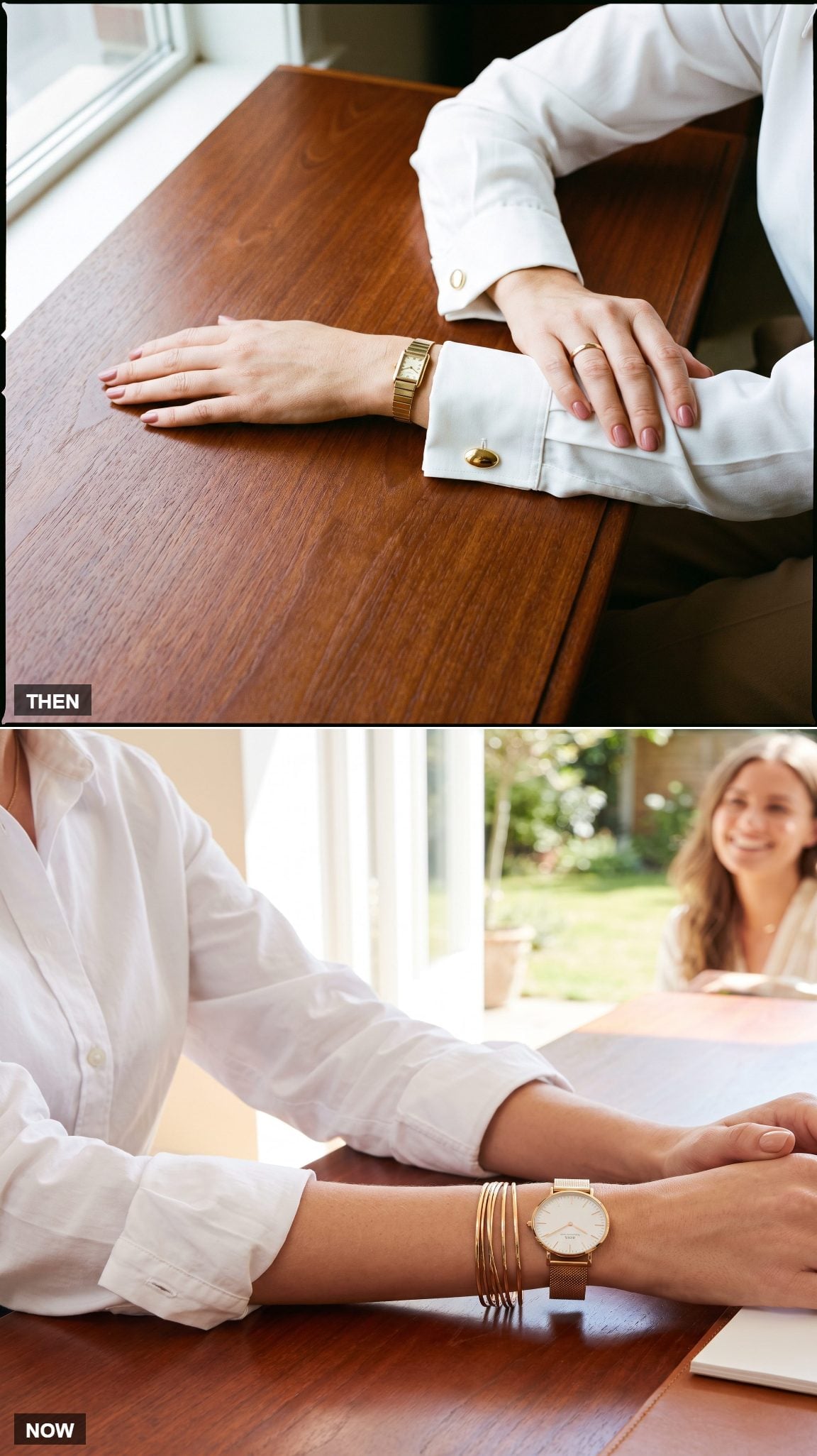 The Cufflinks vs. the Rolled Cuff