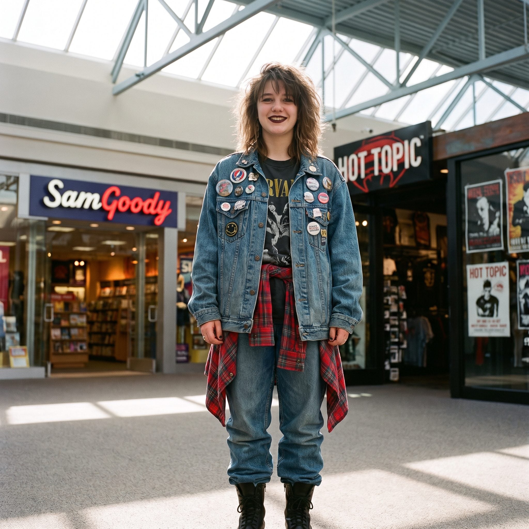 The Denim Jacket You Covered in Pins From Every Store in the Mall
