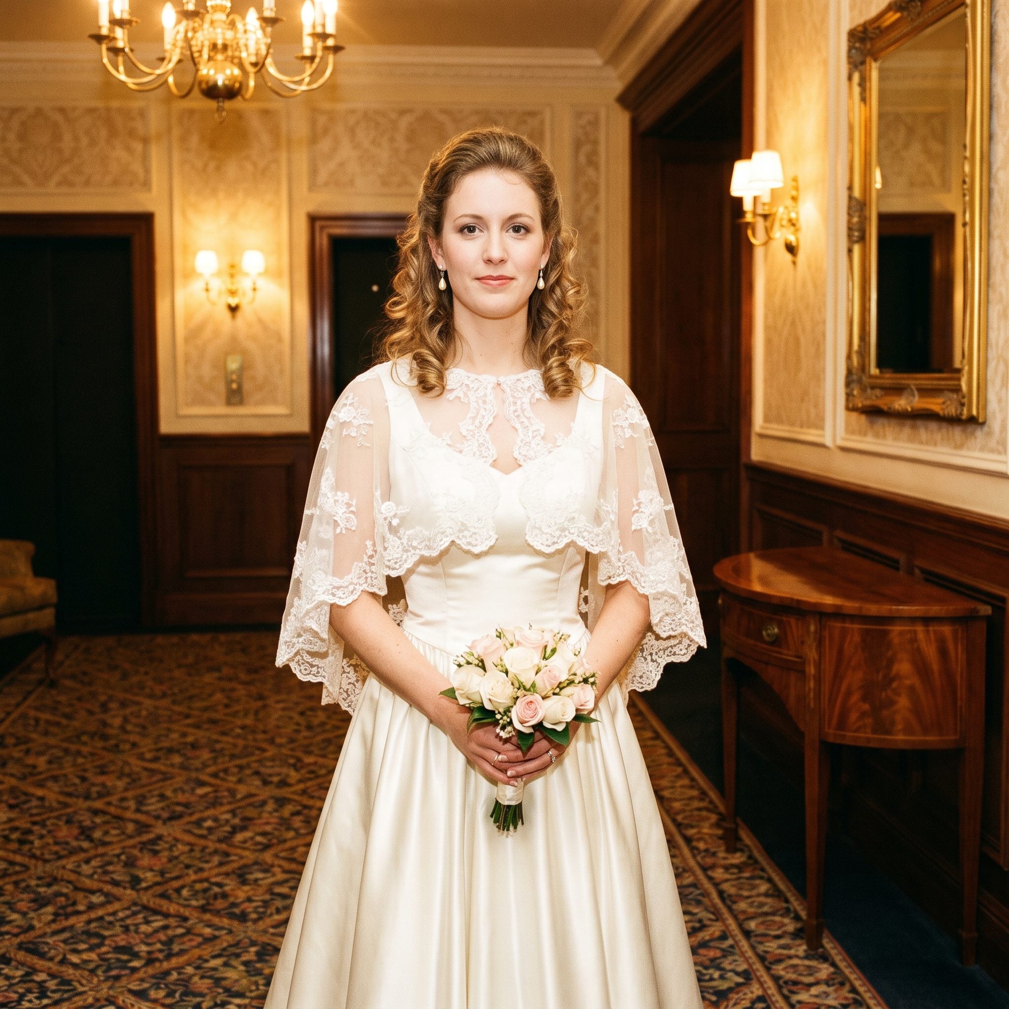 The Detachable Lace Shoulder Capelet Nobody Asked For but Everybody Wanted