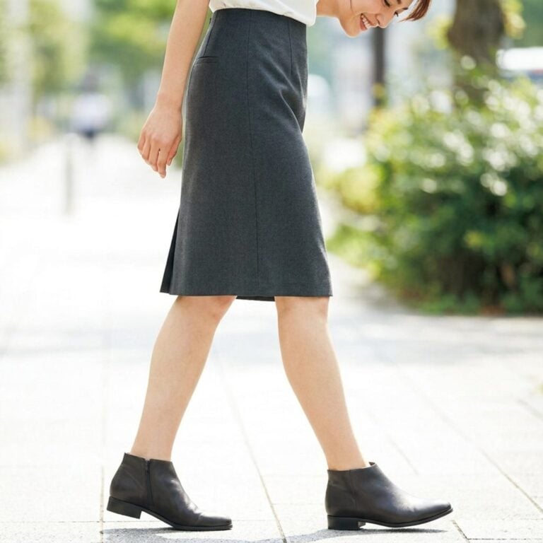 Don't Wear a Knee-Length Skirt With Ankle Boots Until You See These 29 Outfits That Visually Chop Your Legs Into Three Pieces