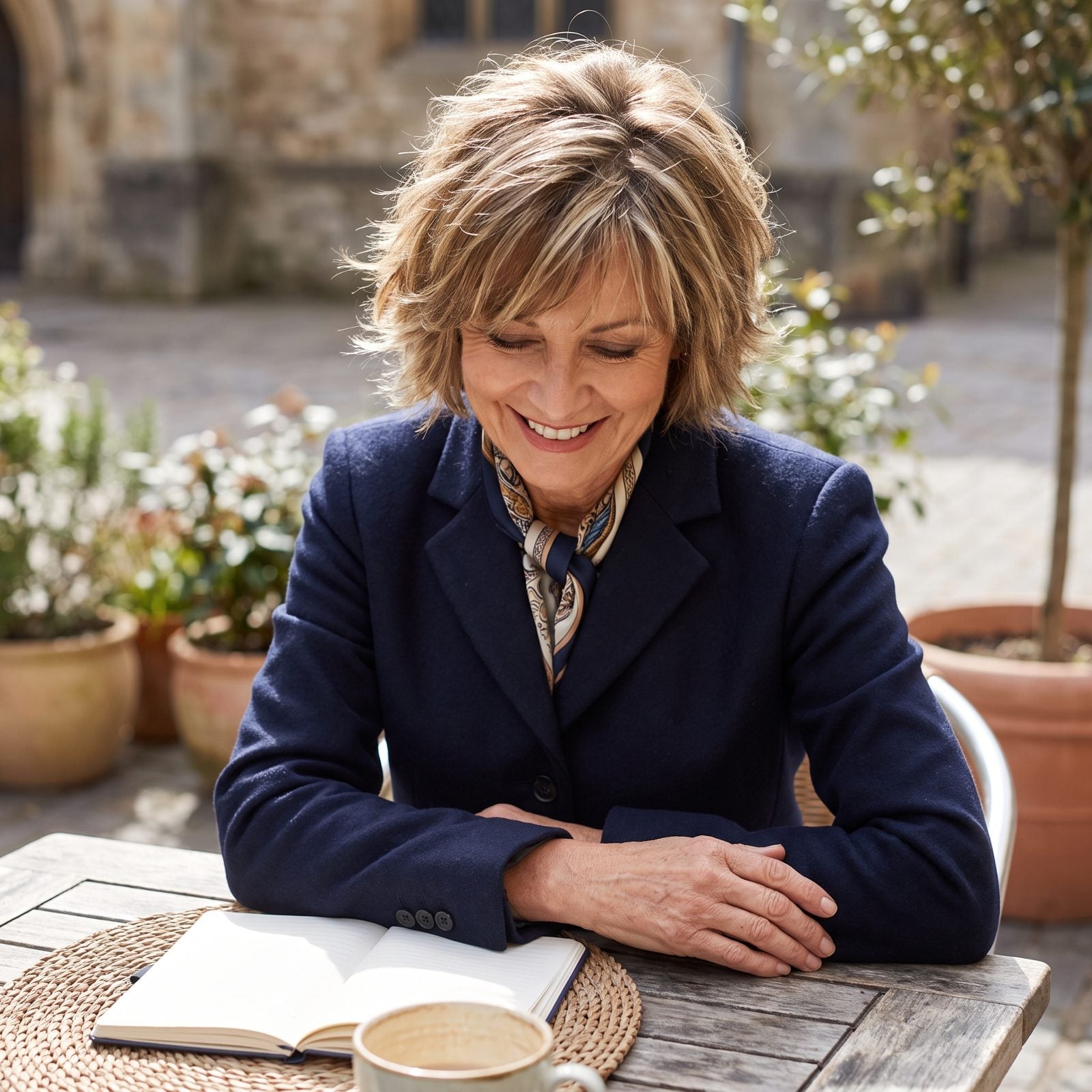 Feathered Bob With Crown-Lifting Layers