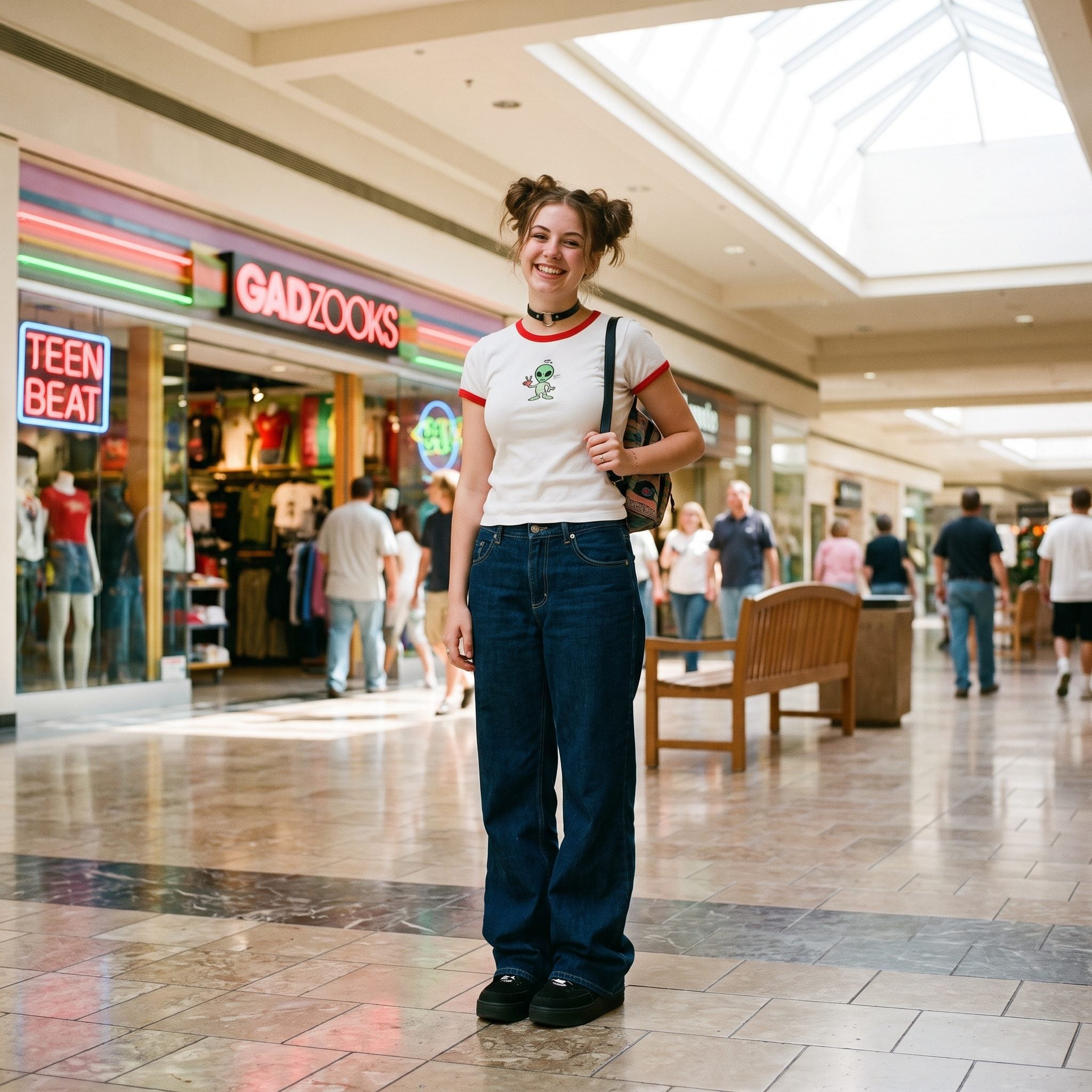 The Gadzooks Ringer Tee With a Sarcastic Slogan You Thought Was Devastating