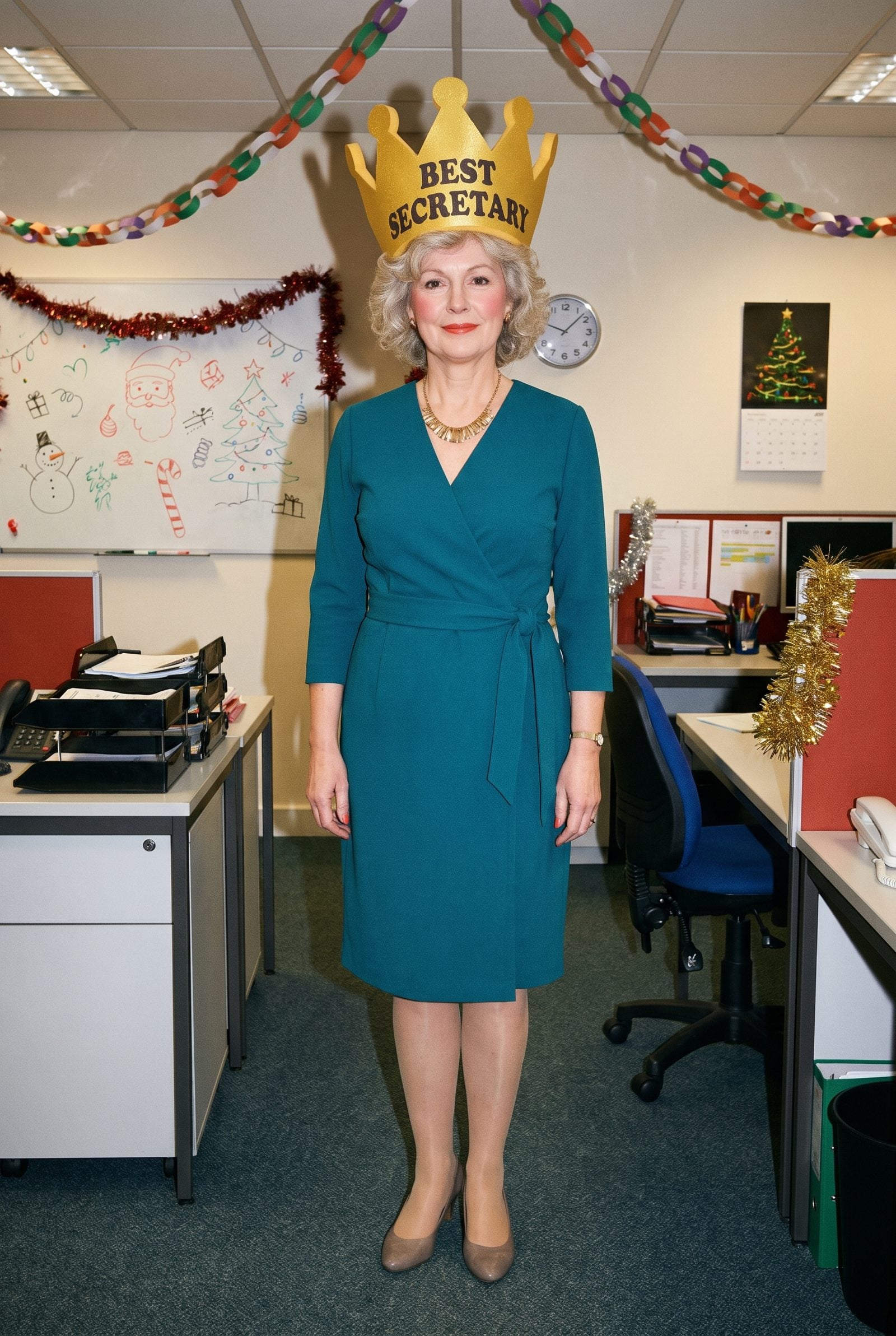 The Giant Foam 'Best Secretary' Crown