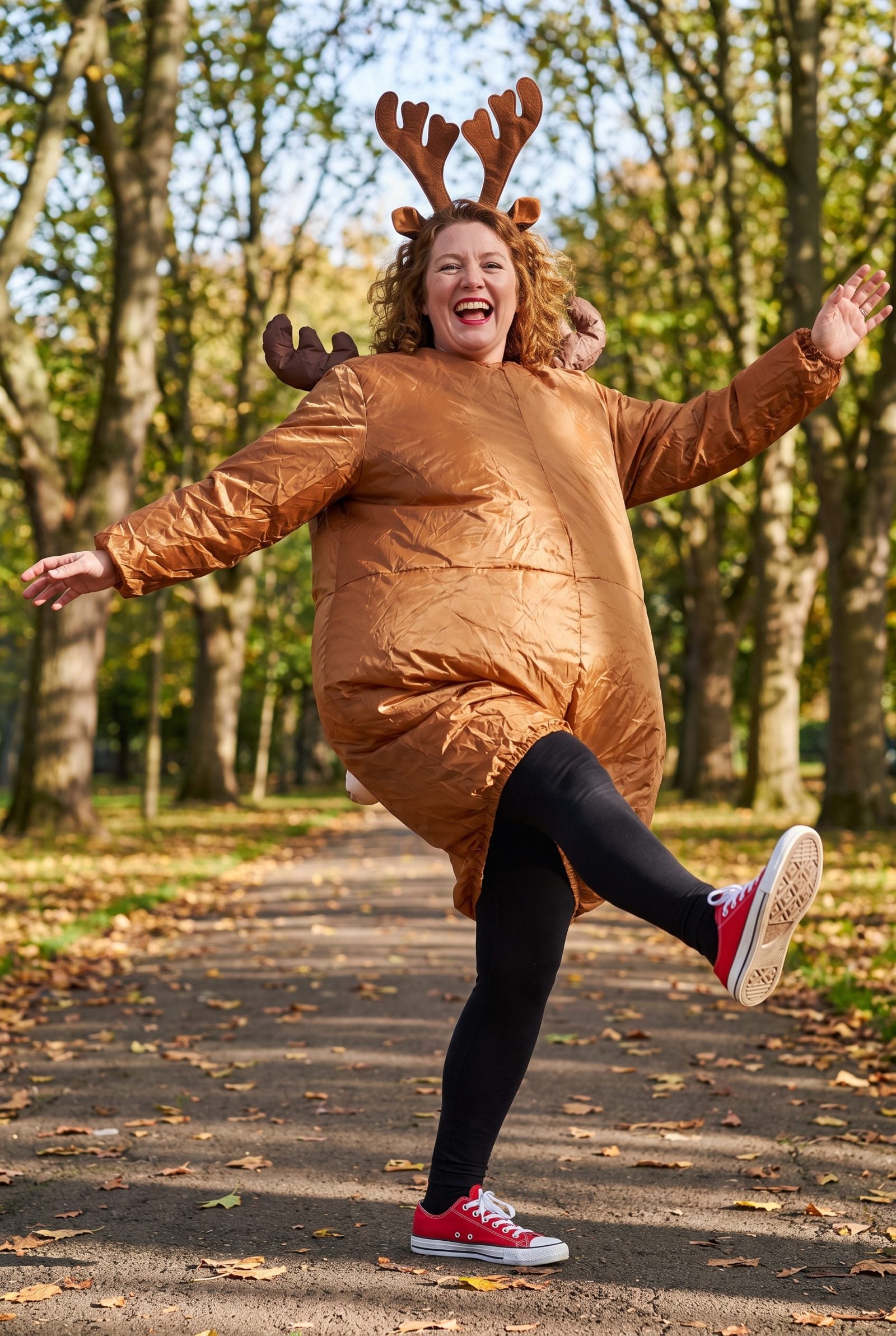 The Inflatable Reindeer Costume