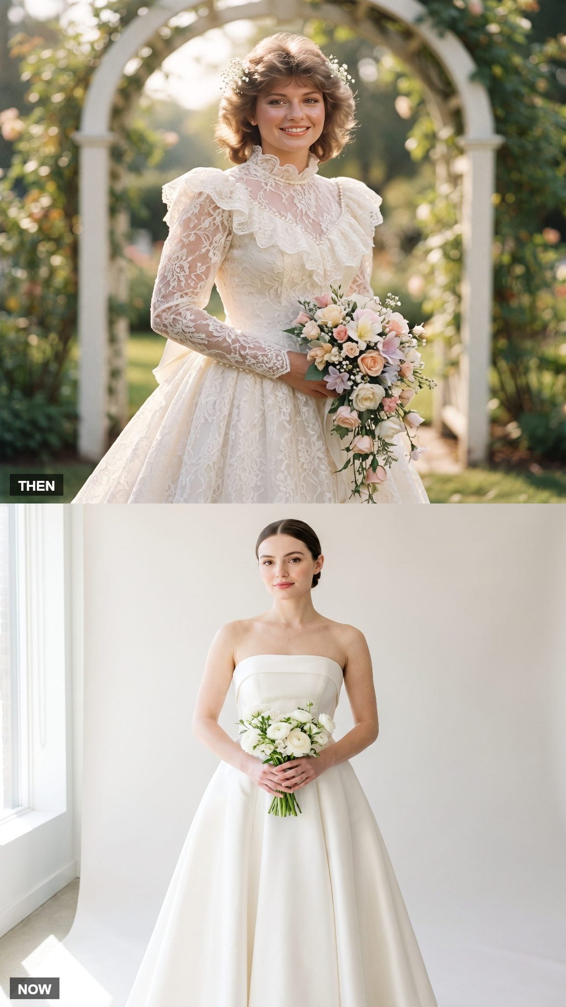 The Lace-Overlay Everything Gown Learned to Trust Its Fabric