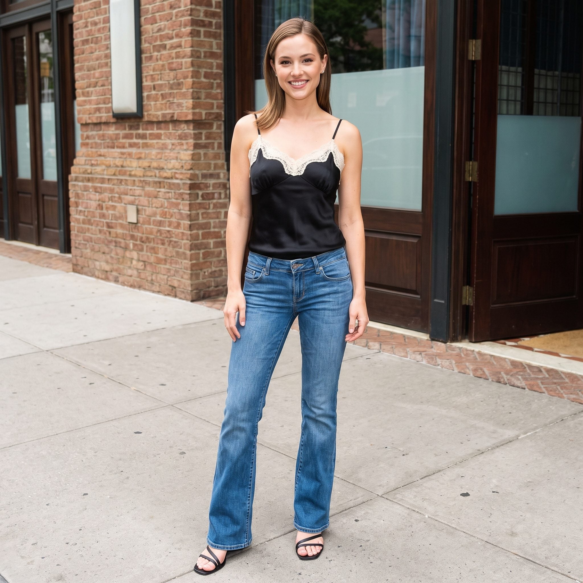 The Lace-Trim Lingerie Camisole You Wore As Actual Clothing