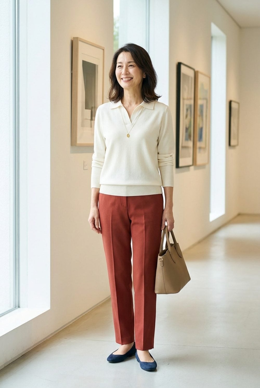 Make the Neckline Frame the Face Cleanly