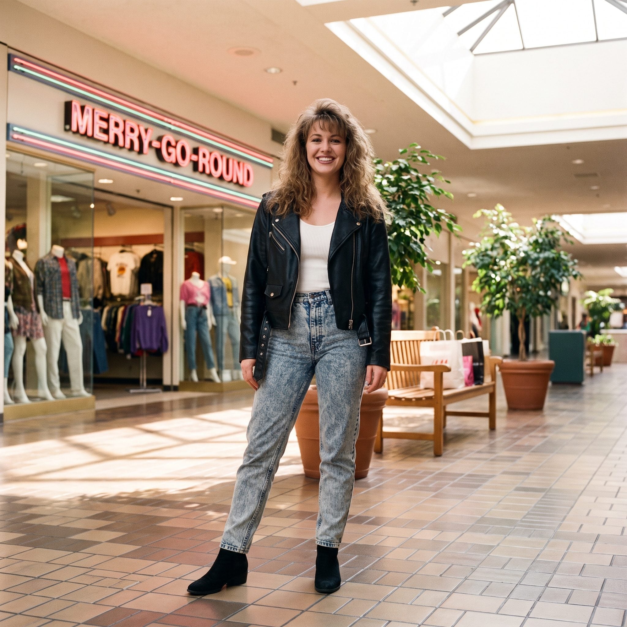 The Merry-Go-Round Faux Leather Moto Jacket You Guarded Like It Cost Real Money