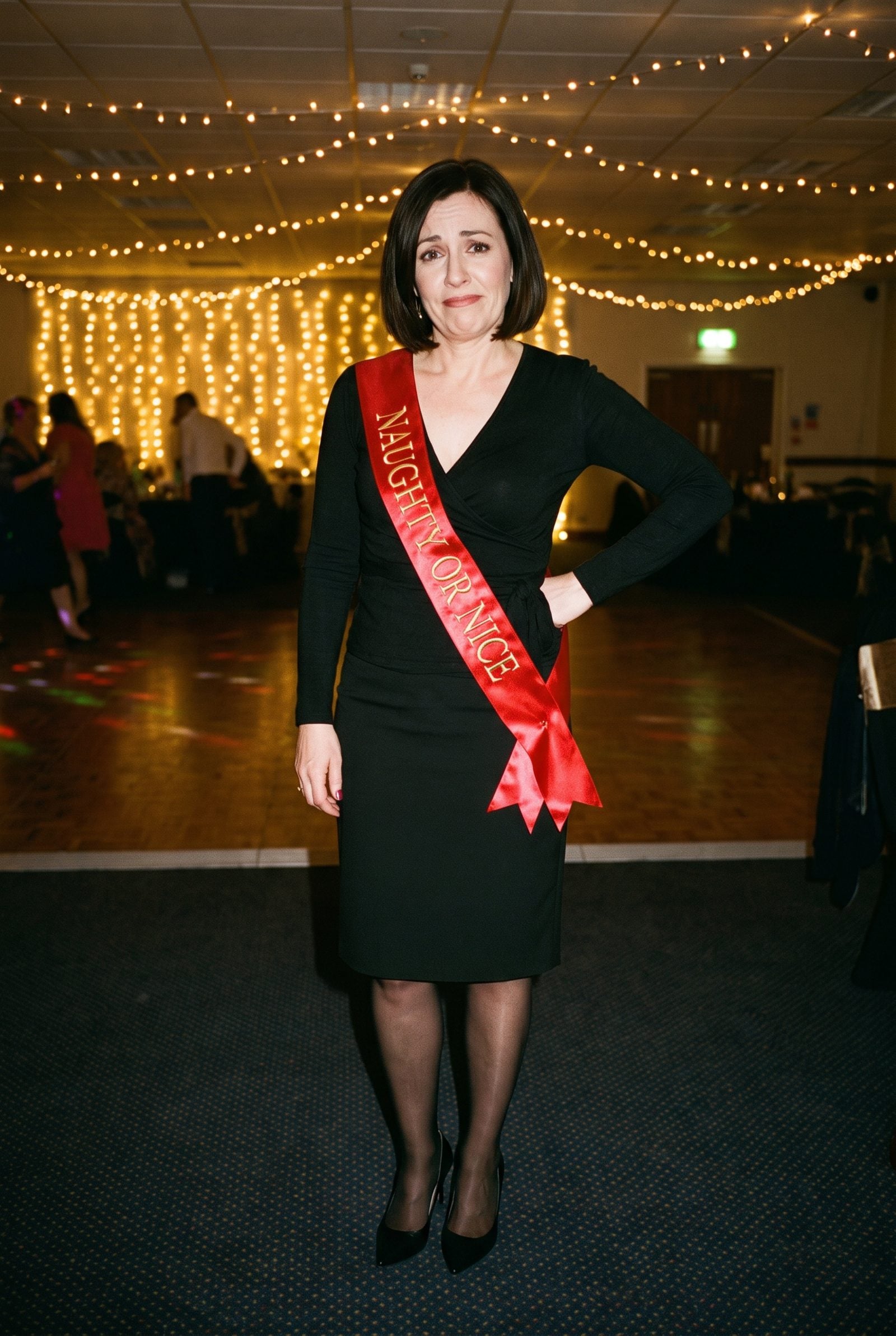 The Naughty-or-Nice Sash Assigned by the Boss