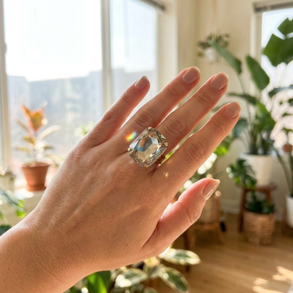 One Cocktail Ring for About $12