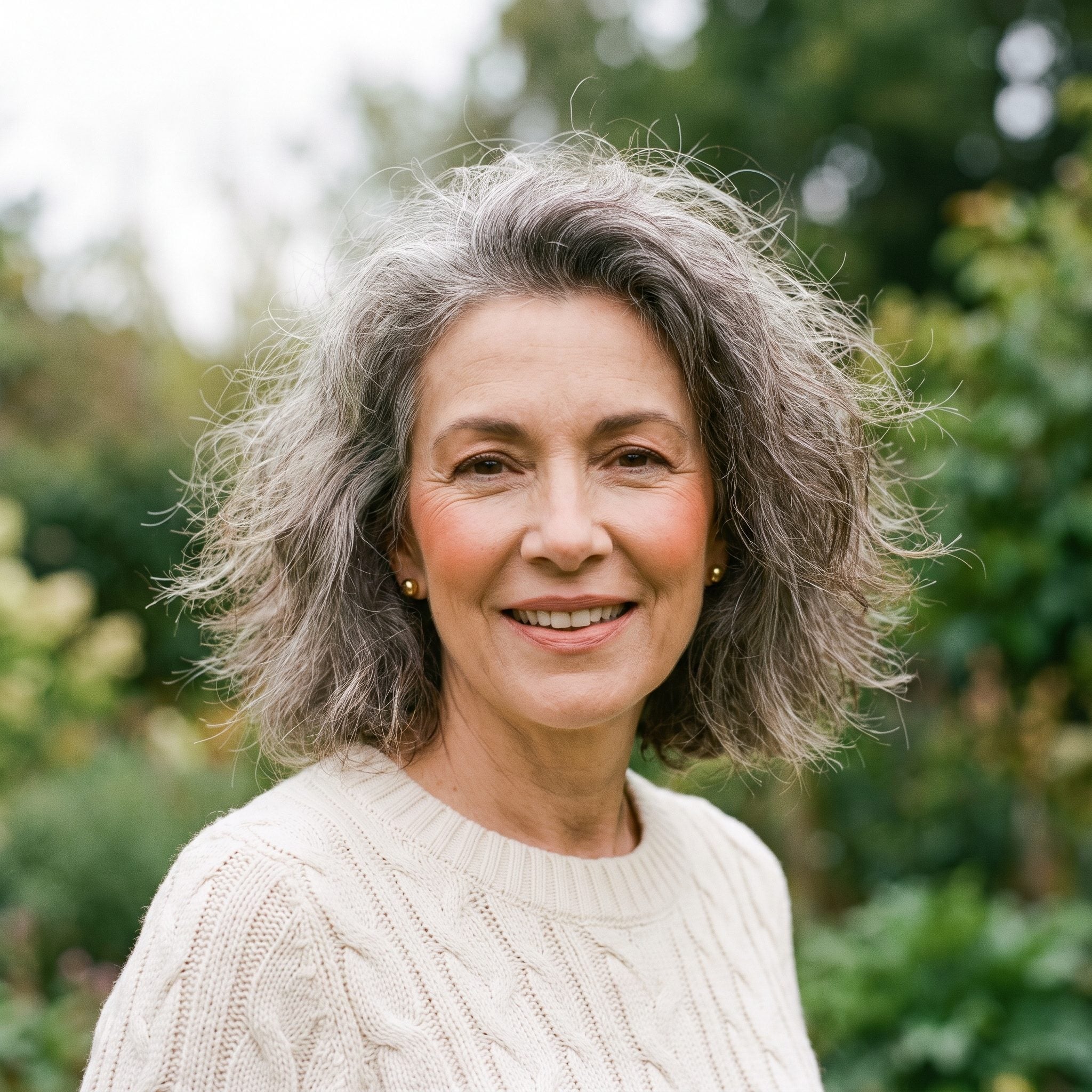 Over-Thinned Ends on Coarse Gray Hair (The Wispy Halo of Static)