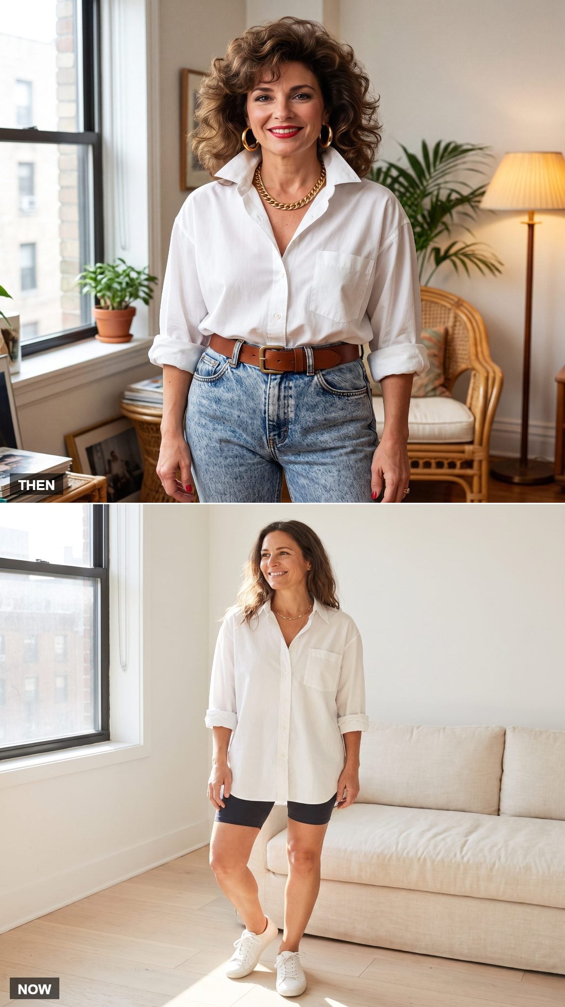The Oversized Boyfriend White Shirt