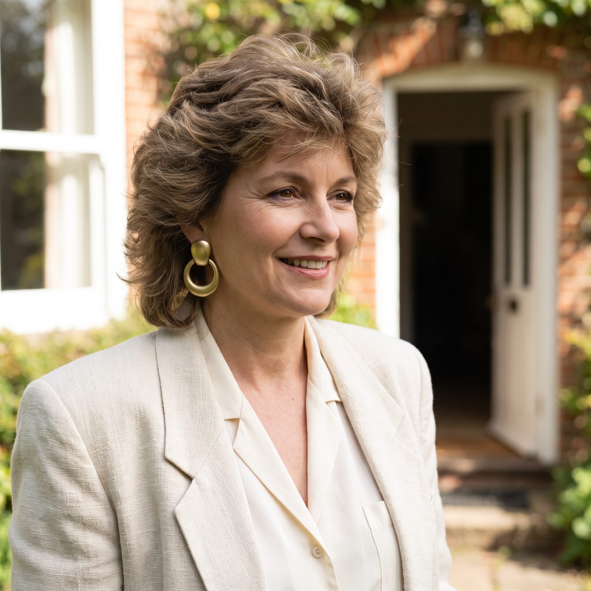 Oversized Gold Door-Knocker Earrings
