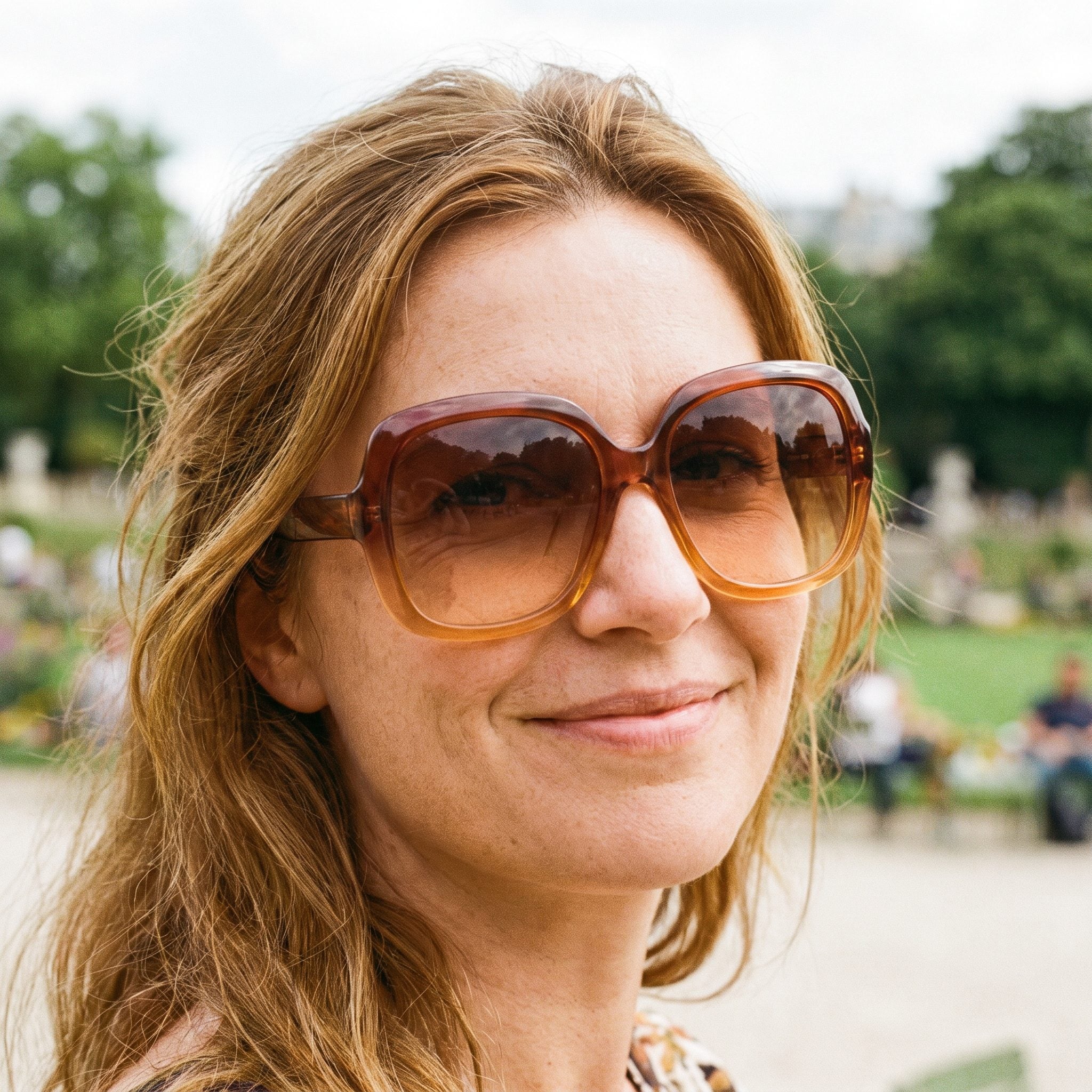 Oversized Gradient Sunglasses (The Ones That Ate Half Your Face)