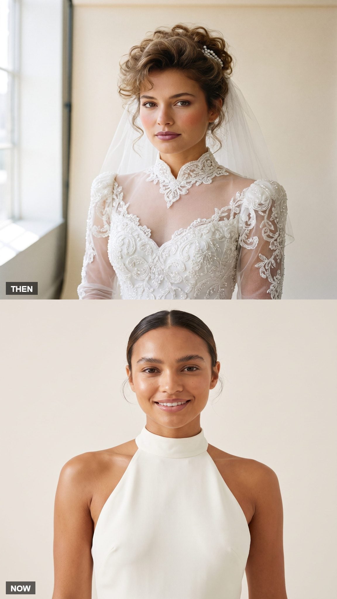 The Queen Anne Neckline Grew Up Into a Modern Halter